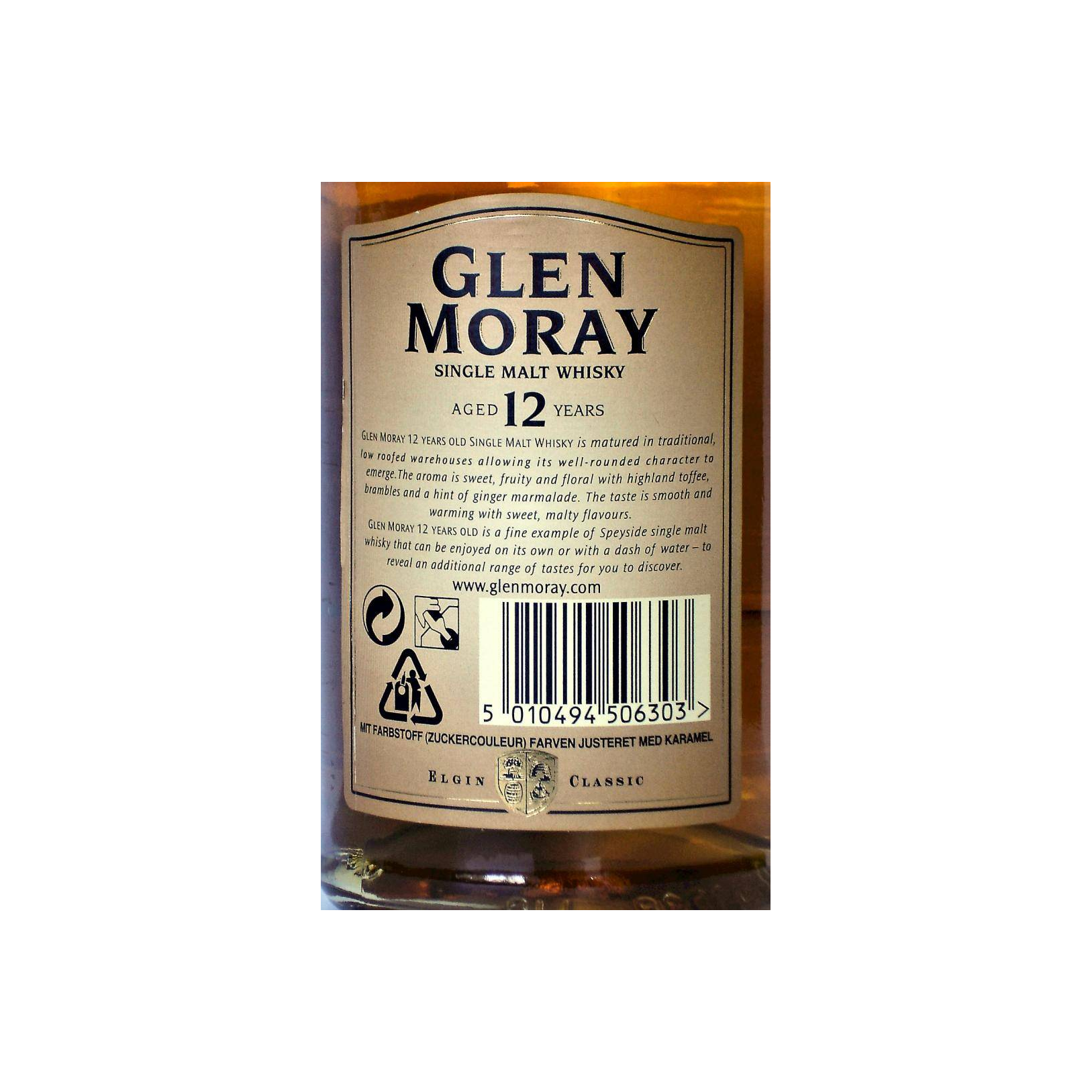 Glen Moray 12 Years Single Malt Whisky 3