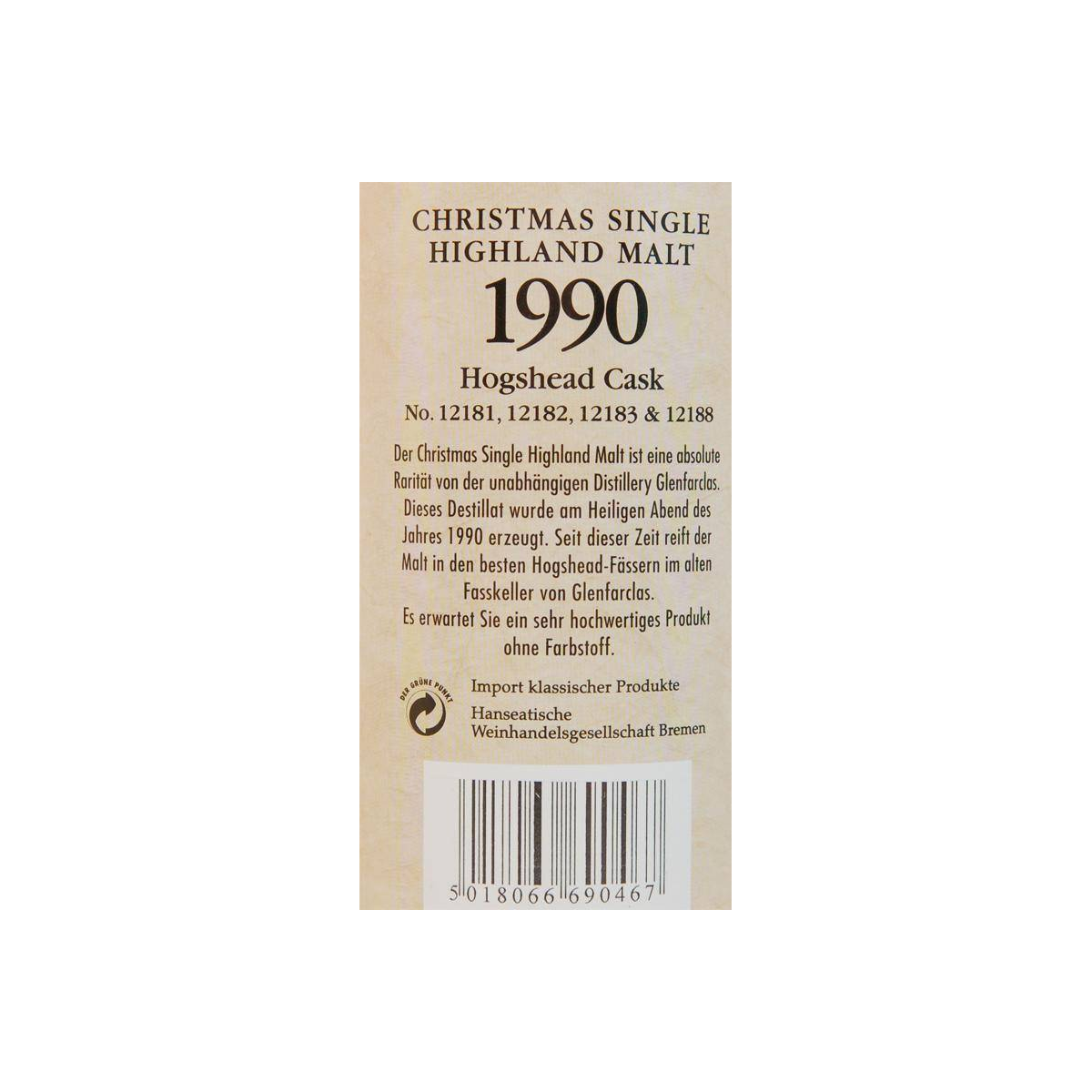 Glenfarclas 1990 14 Years Single Malt Whisky 3