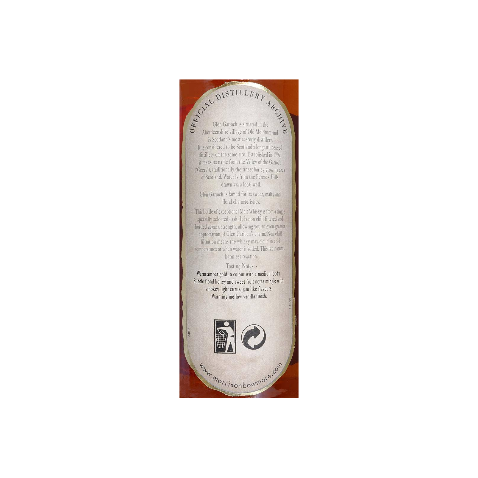 Glen Garioch Individual Cask Bottling 1979 23 Years Single Malt Whisky 3