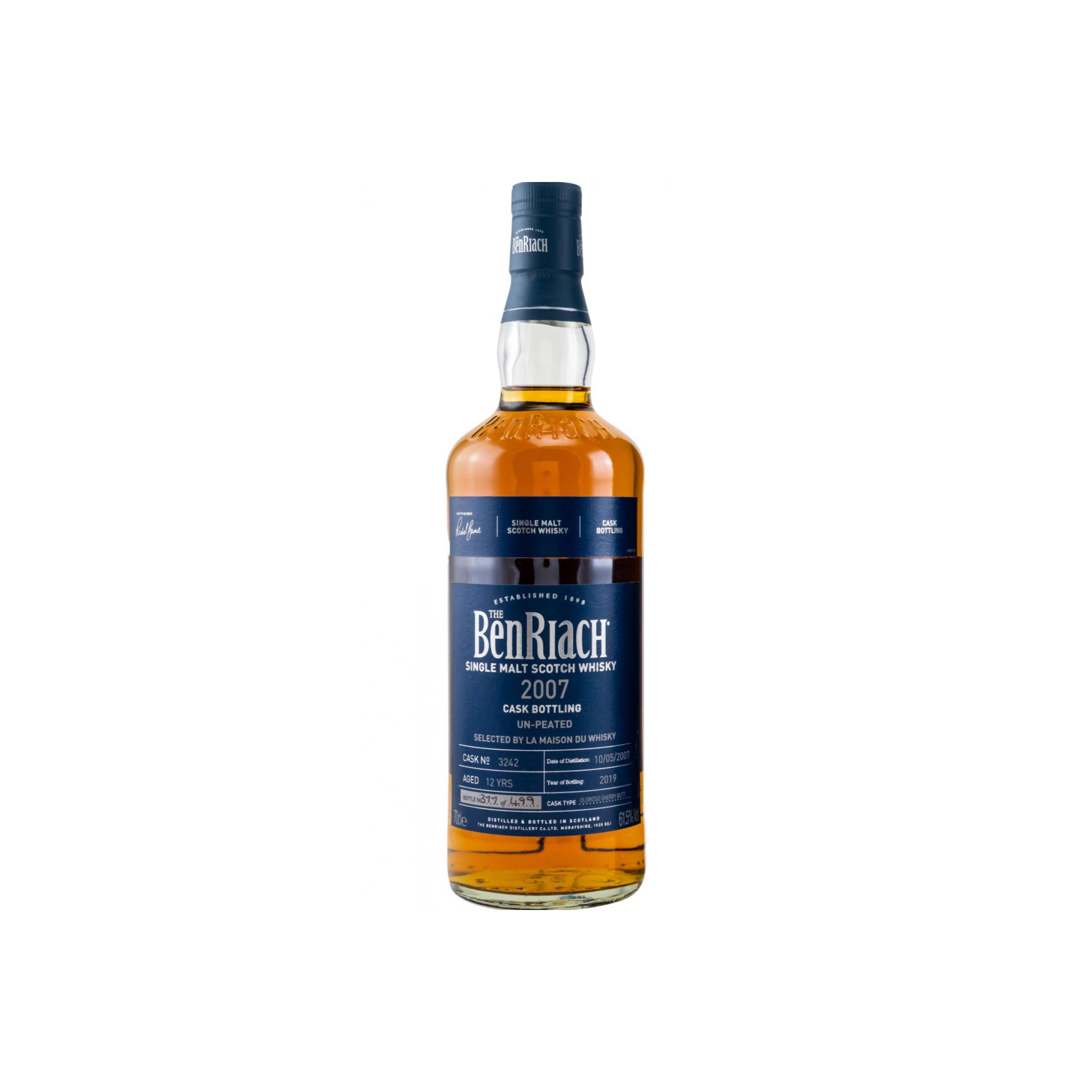 BenRiach 2007 12 Years Single Malt Whisky