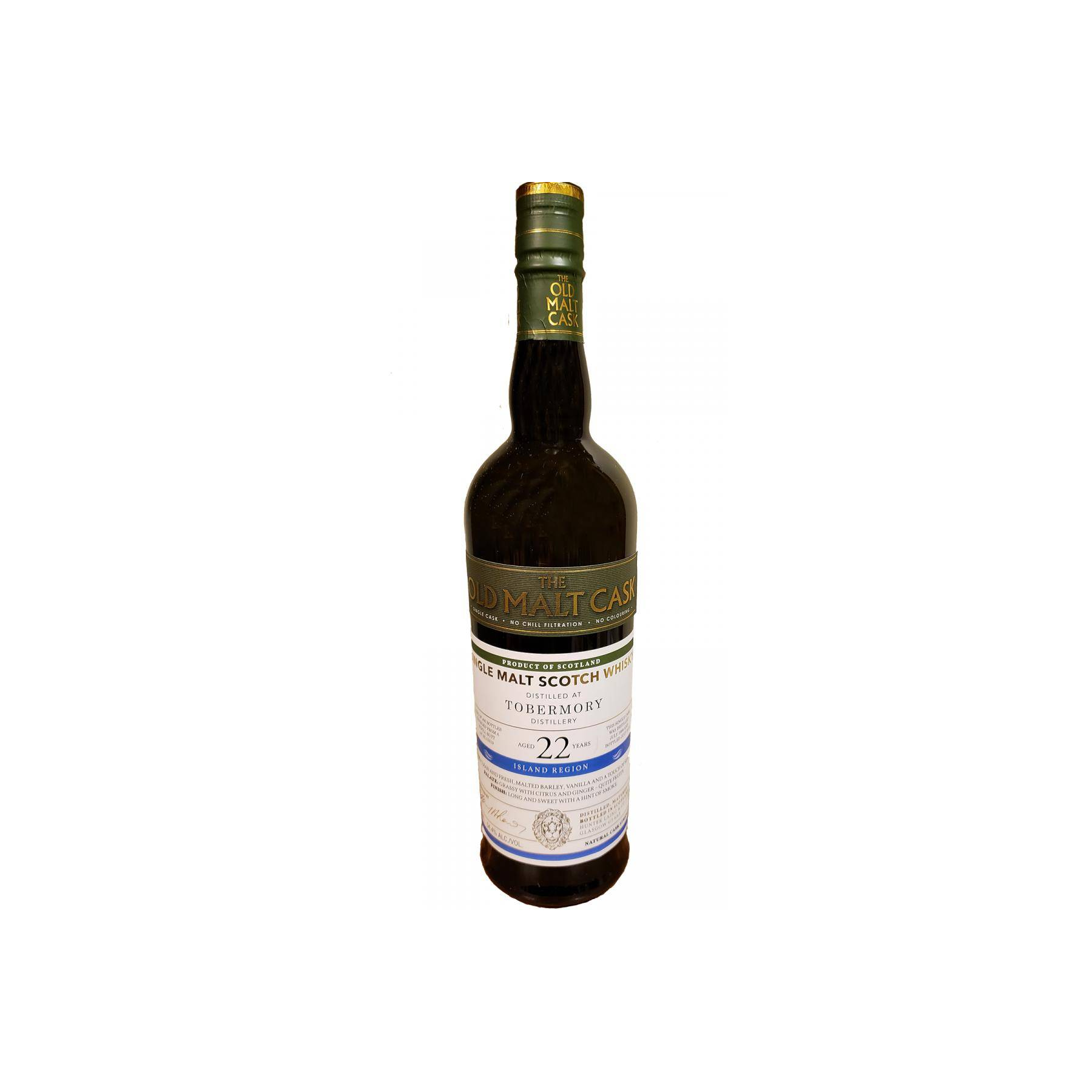 Tobermory Old Malt Cask 1996 22 Years Single Malt Whisky