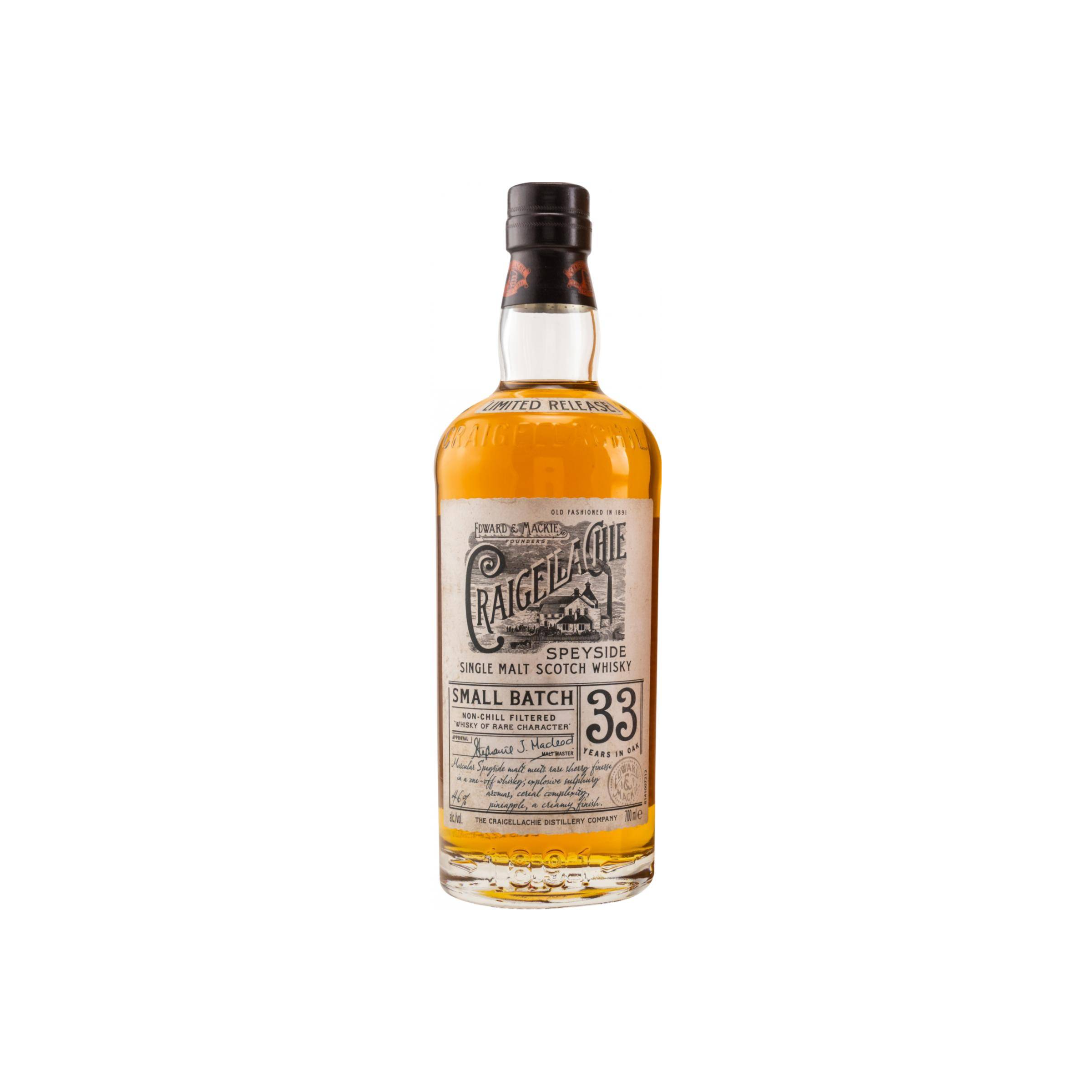Craigellachie Small Batch 33 Years Single Malt Whisky 2
