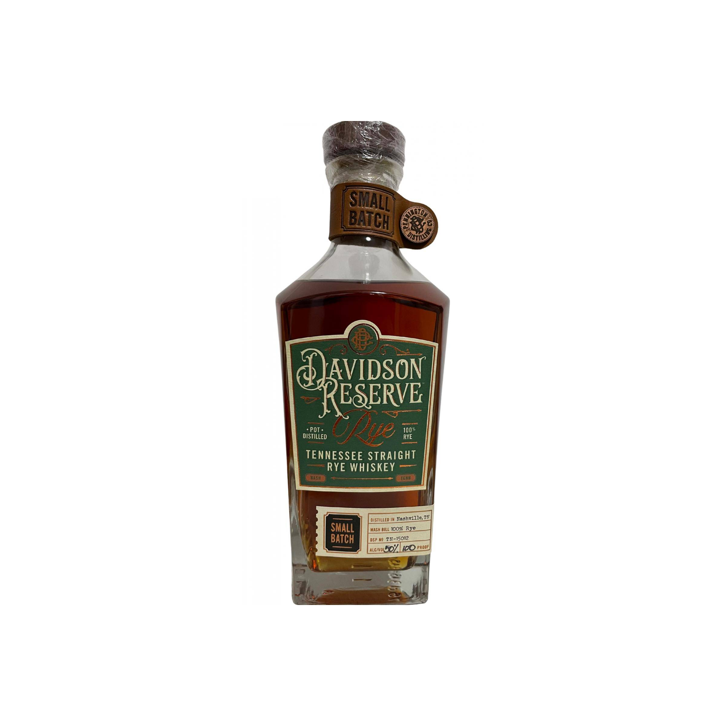 Davidson Reserve Rye