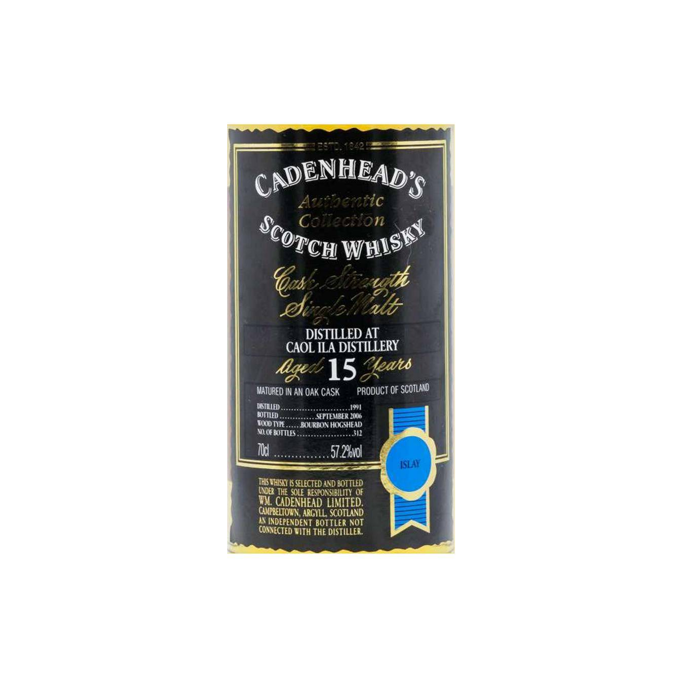 Caol Ila Authentic Collection 1991 15 Years Single Malt Whisky