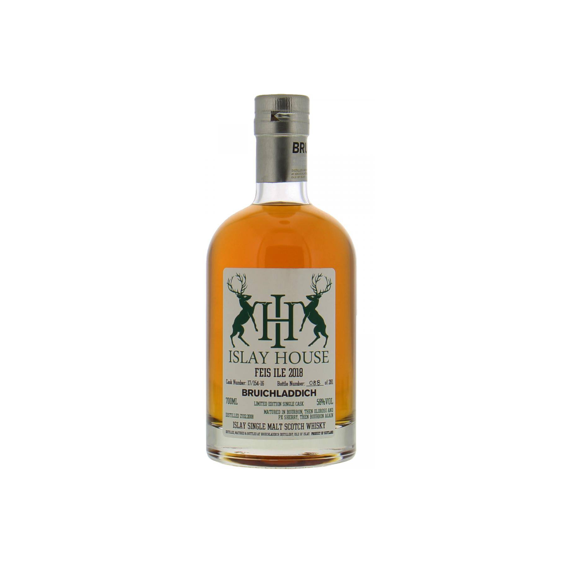 Bruichladdich 2008 10 Years Single Malt Whisky