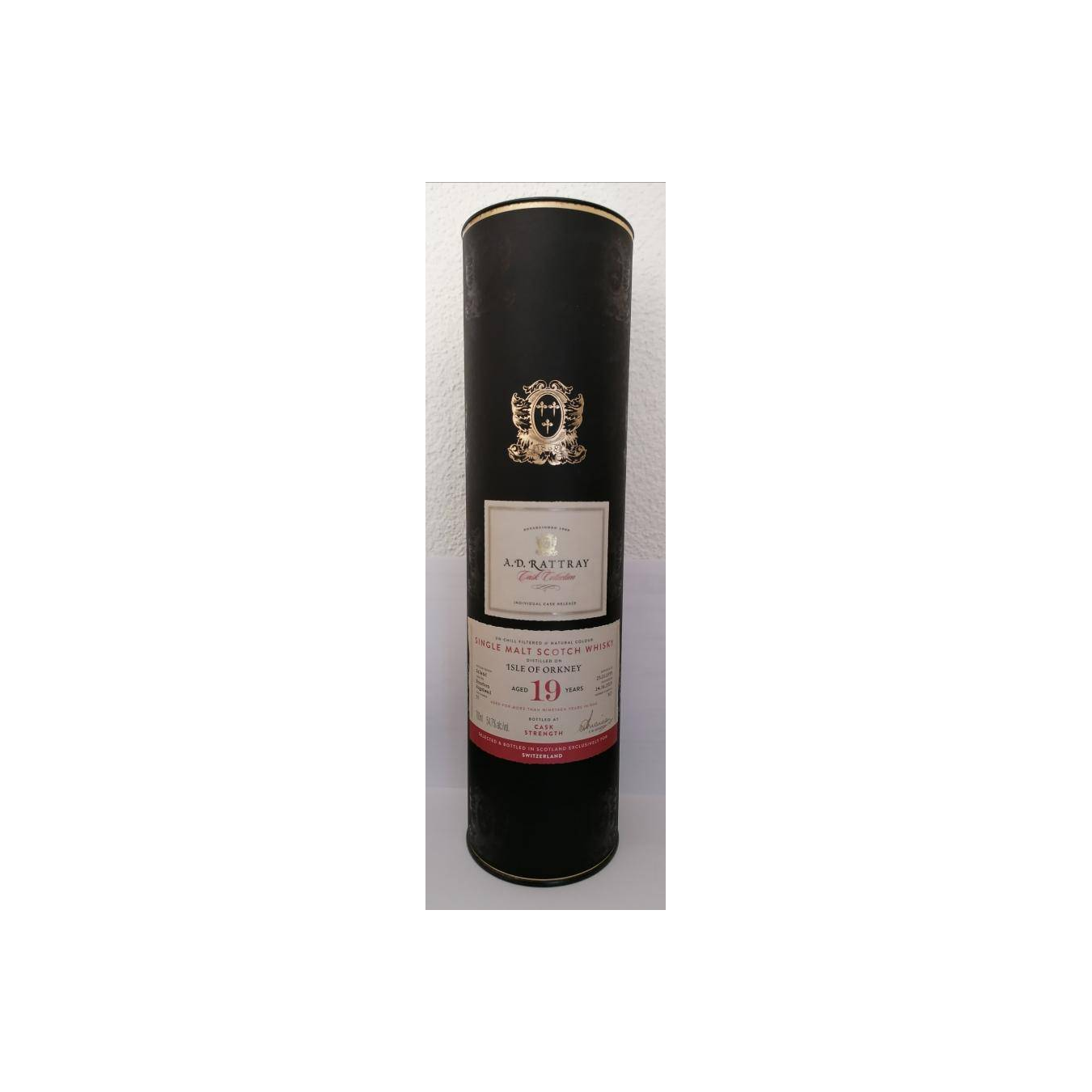 A.D. Rattray Individual Cask Bottling 1999 19 Years Single Malt Whisky 2