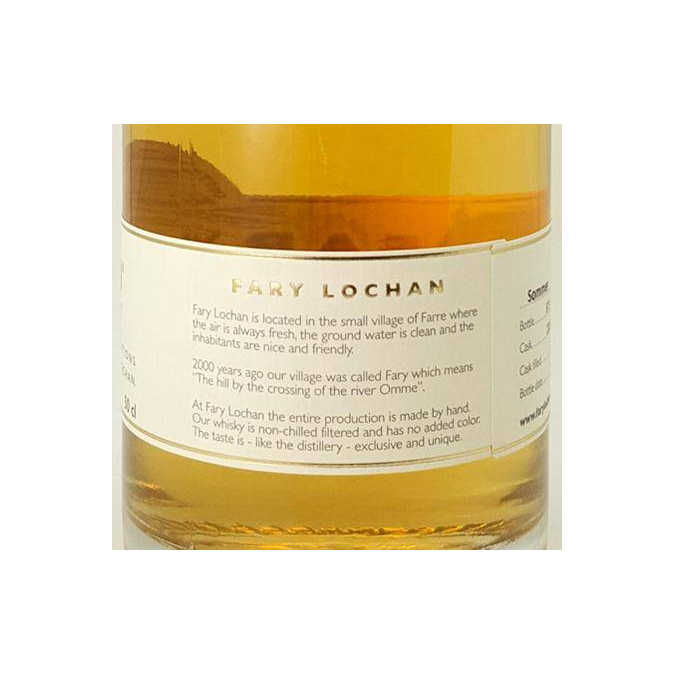 Fary Lochan 2013 4 Years Single Malt Whisky 3