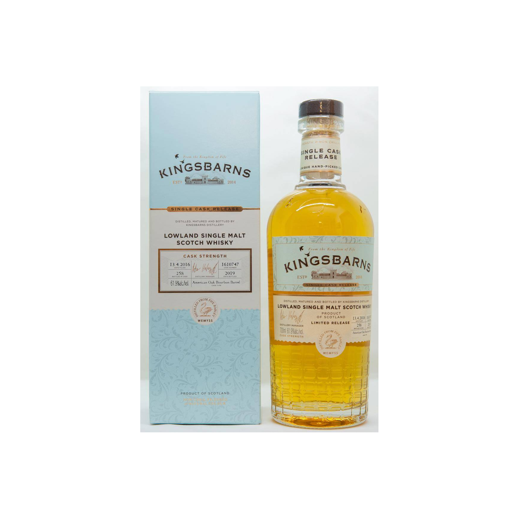 Kingsbarns 2016 3 Years Single Malt Whisky 2