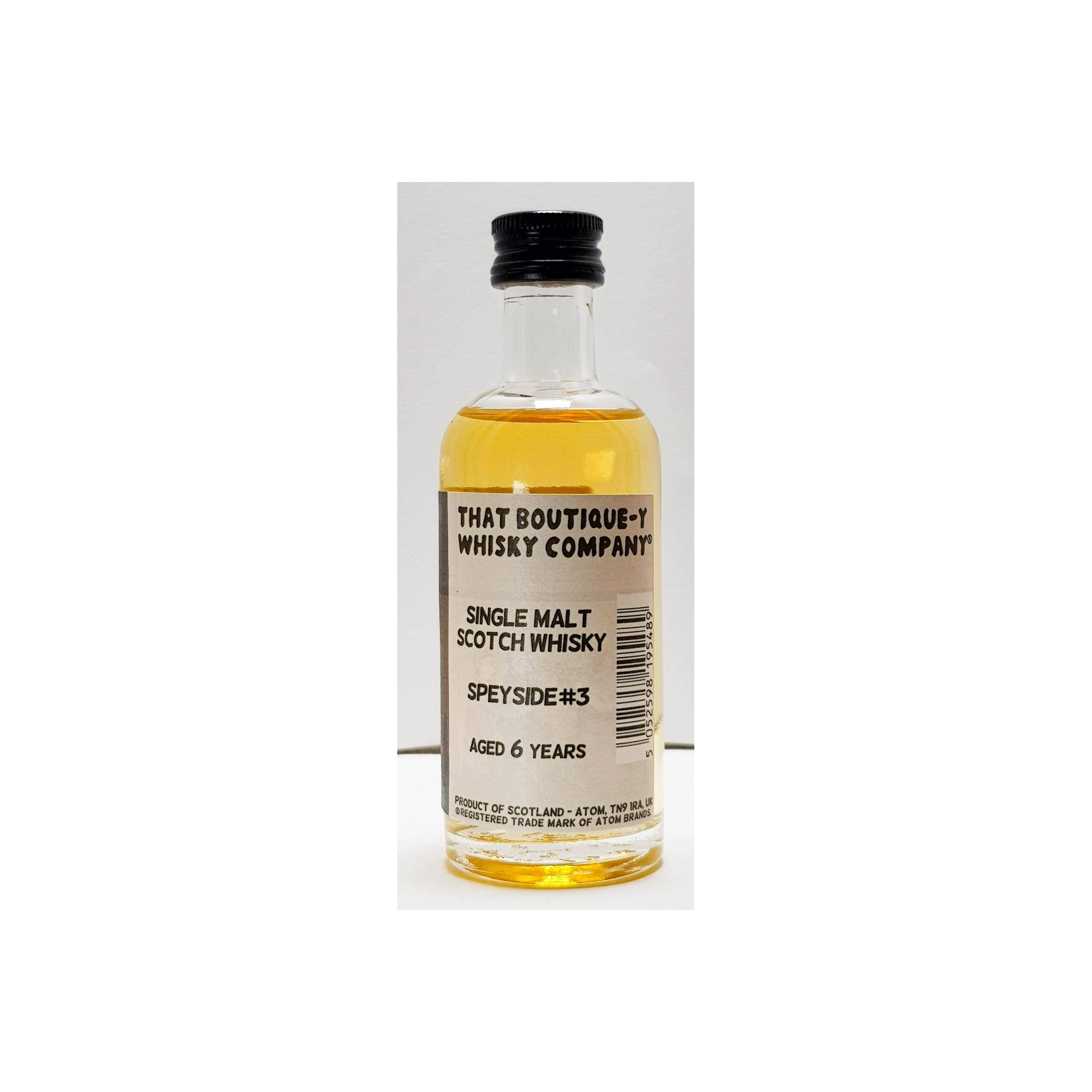 That Boutique-y Whisky Company 6 Years Single Malt Whisky 3