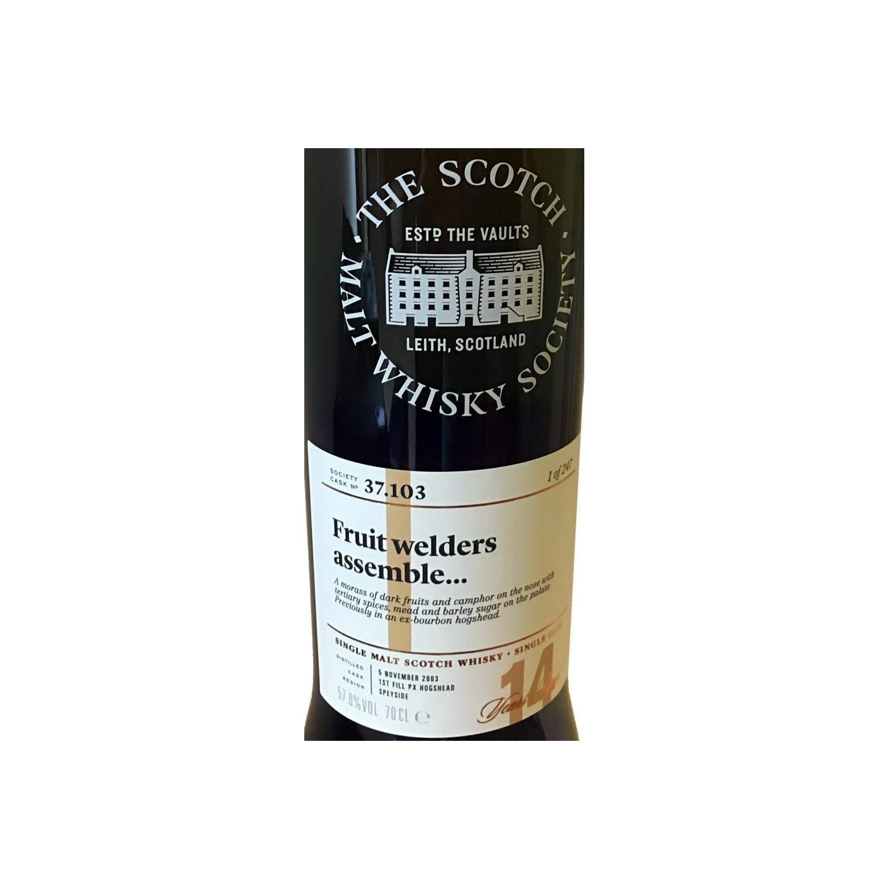 The Scotch Malt Whisky Society 2003 14 Years Single Malt Whisky 3