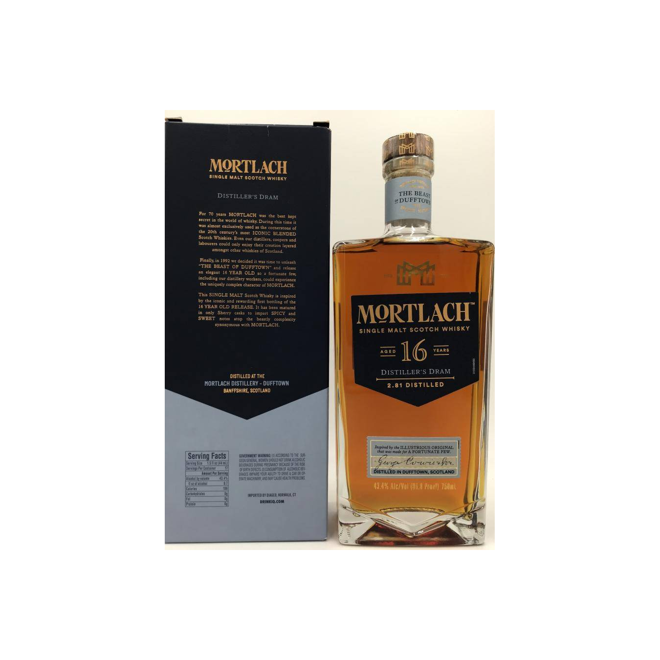 Mortlach 16 Years Single Malt Whisky 2