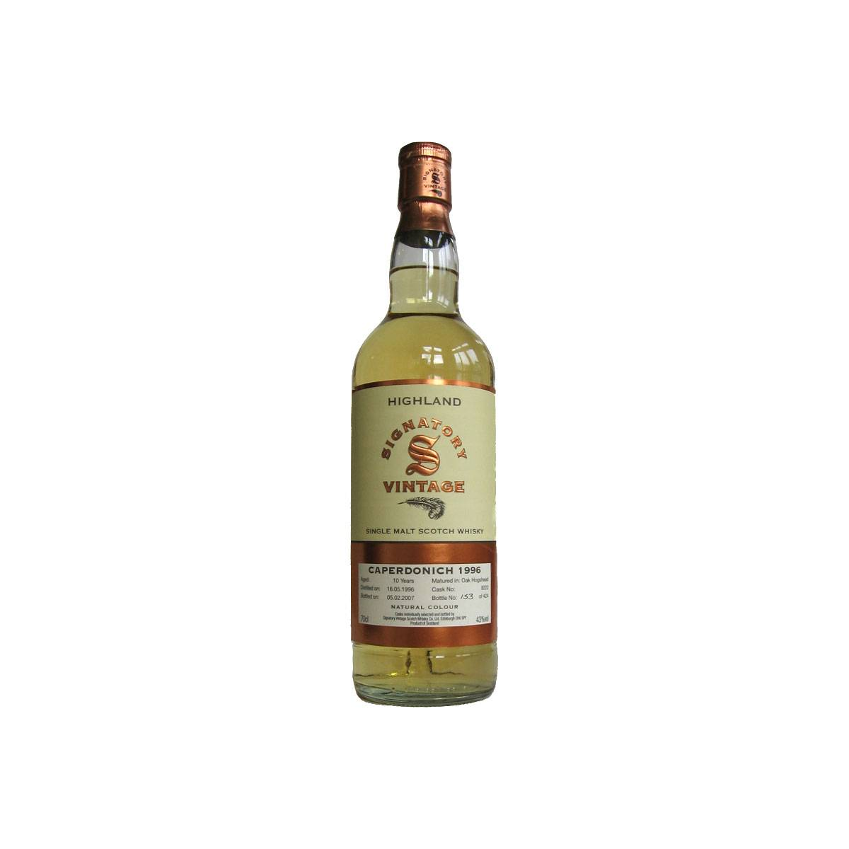 Caperdonich Vintage Collection 1996 10 Years Single Malt Whisky