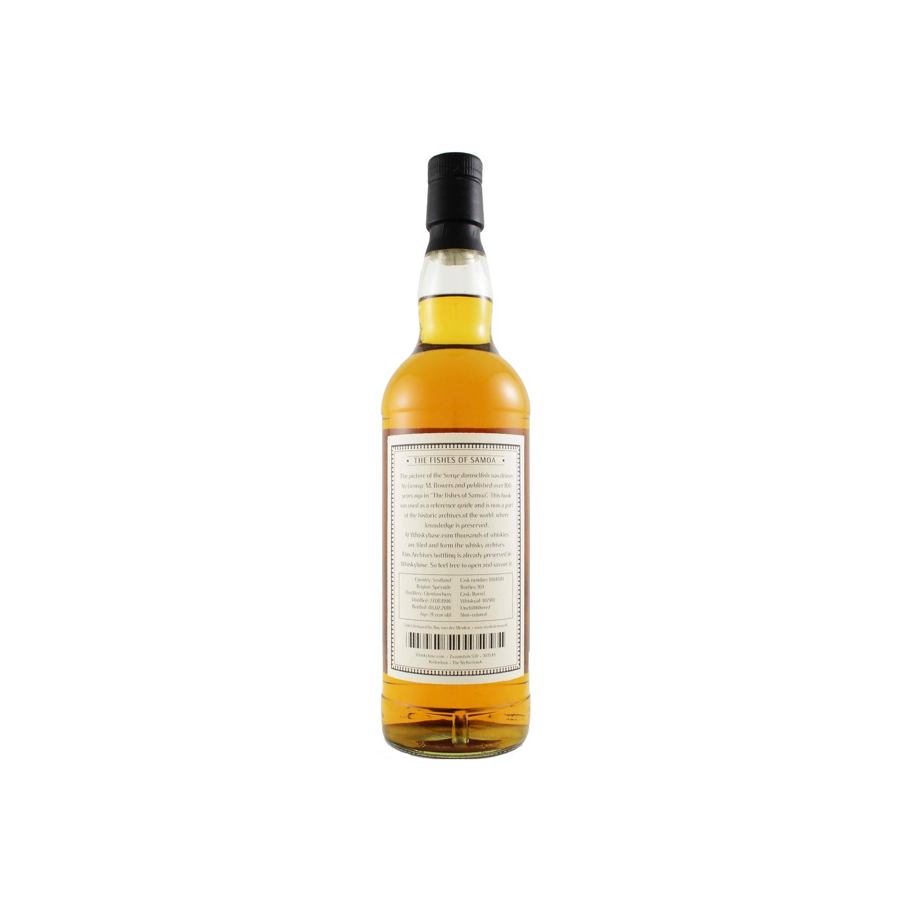 Glentauchers 1996 21 Years Single Malt Whisky 2