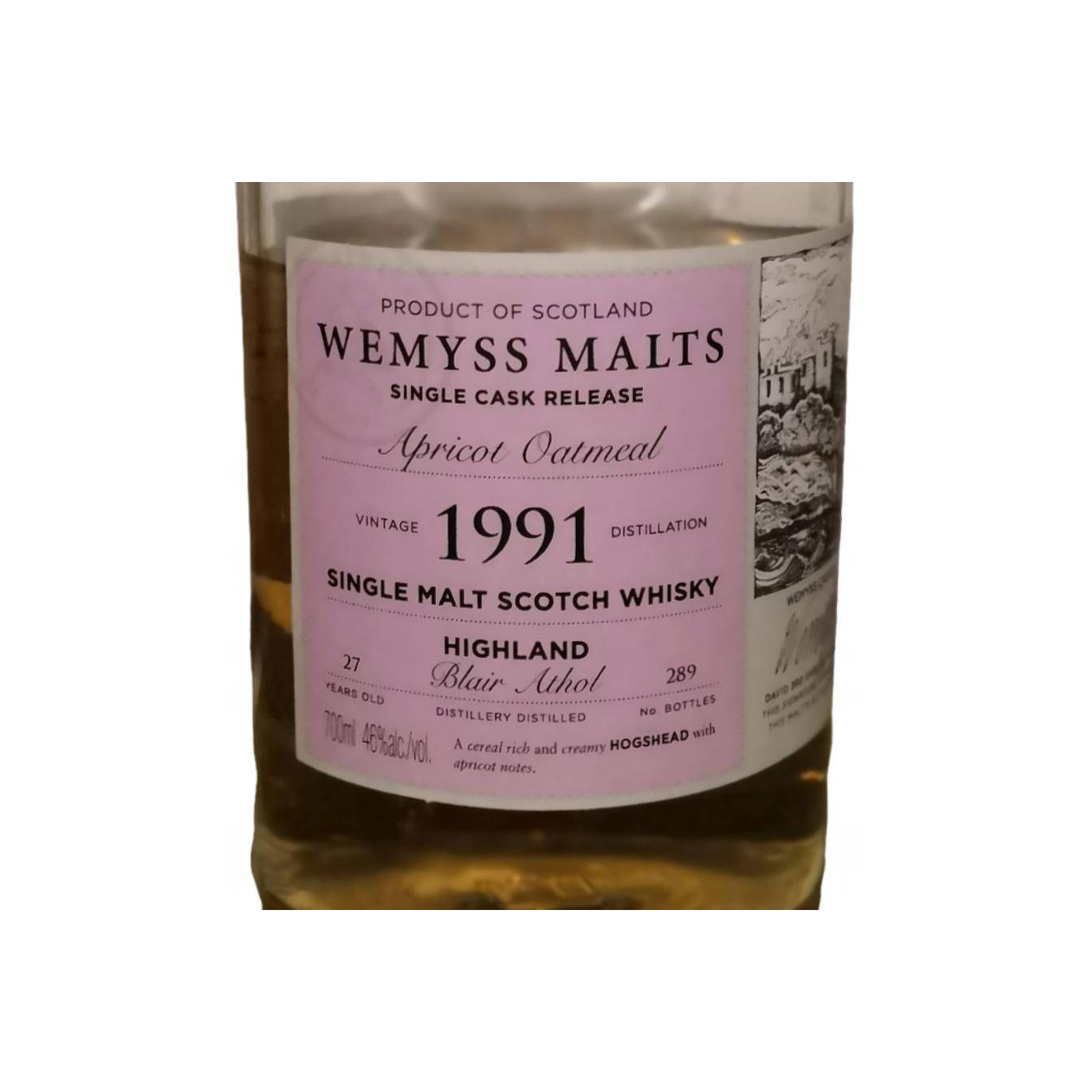 Blair Athol 1991 27 Years Single Malt Whisky 2