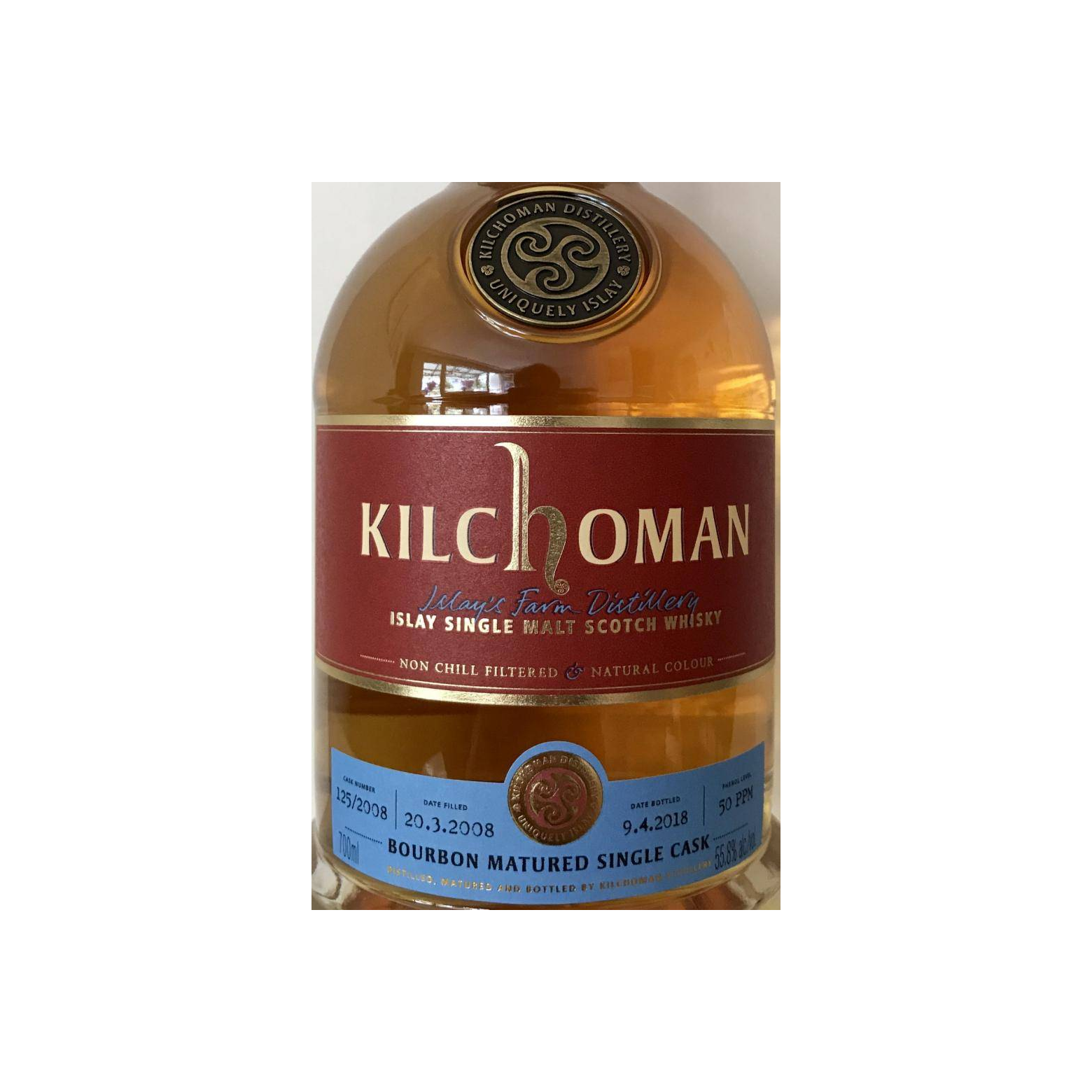 Kilchoman 2008 10 Years Single Malt Whisky 2