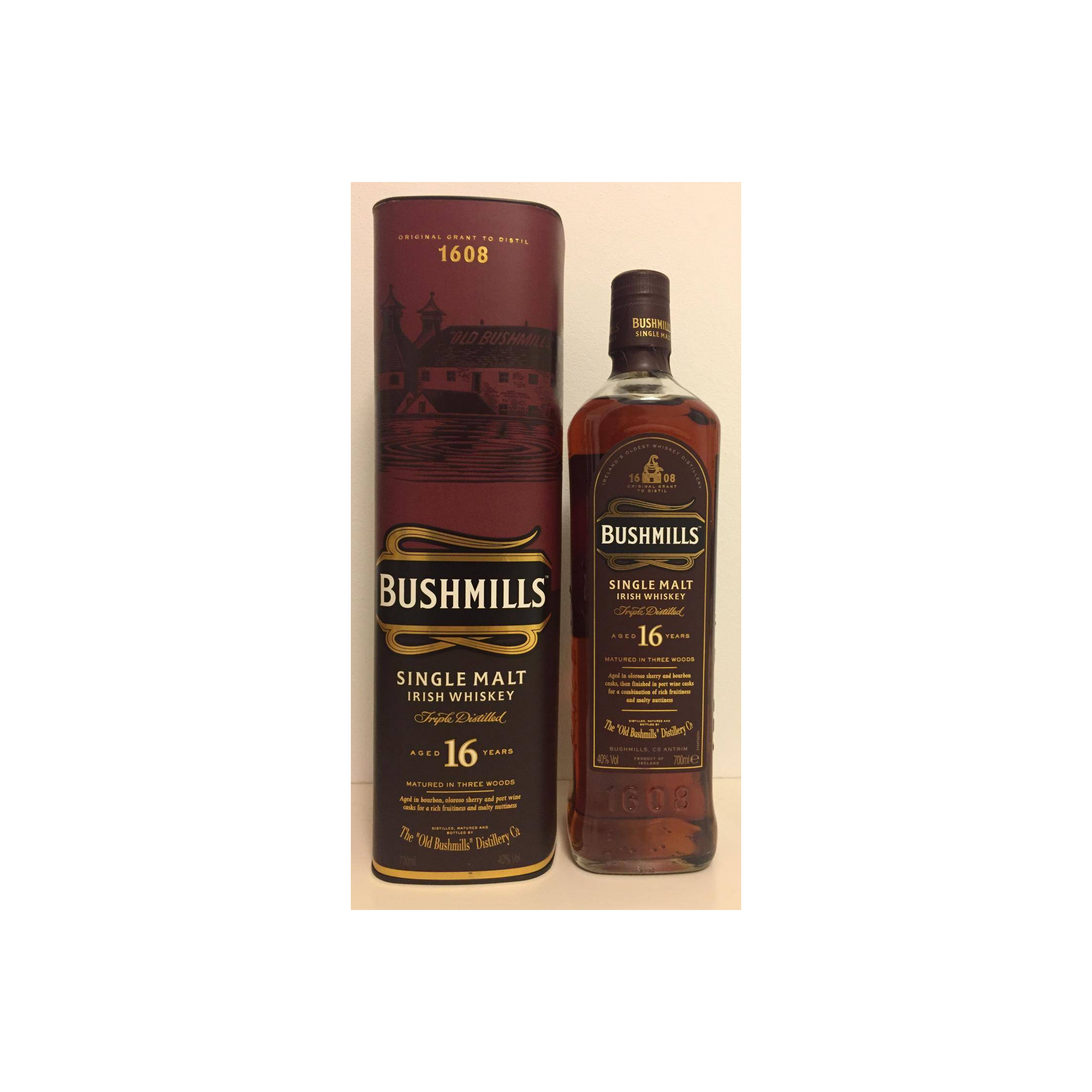 Bushmills 16 Years Single Malt Whisky 2