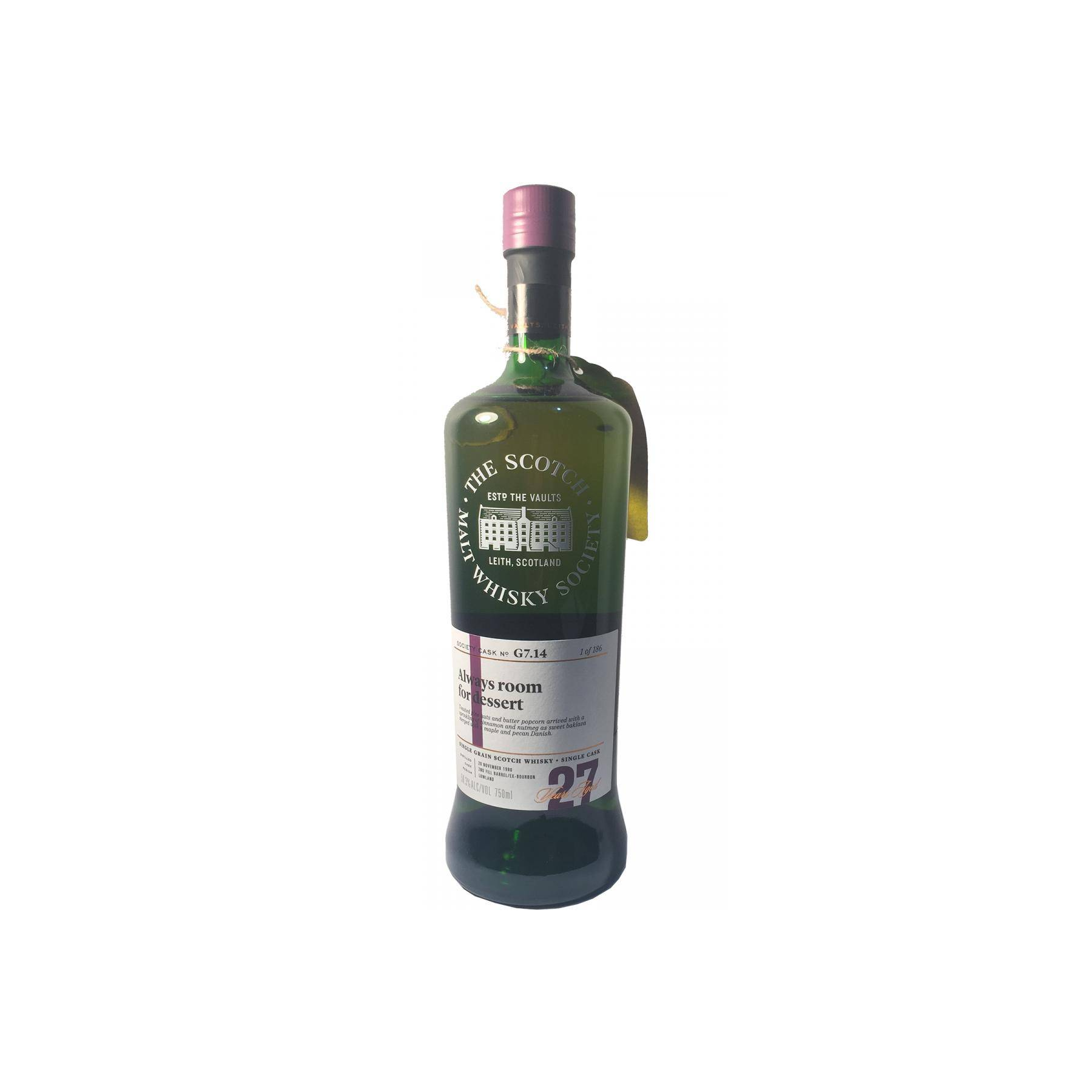The Scotch Malt Whisky Society 1990 27 Years Single Grain Whisky