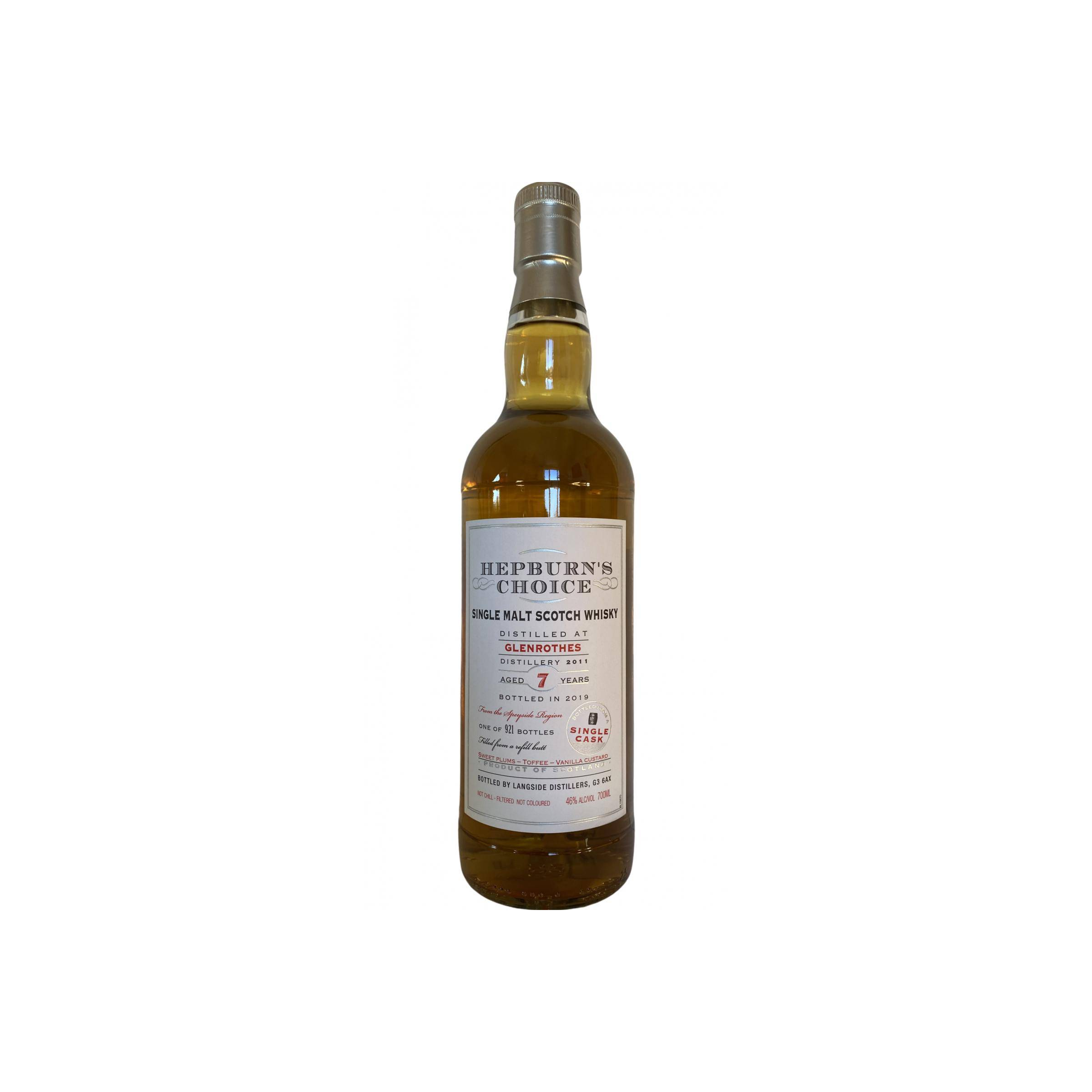 The Glenrothes 2011 7 Years Single Malt Whisky