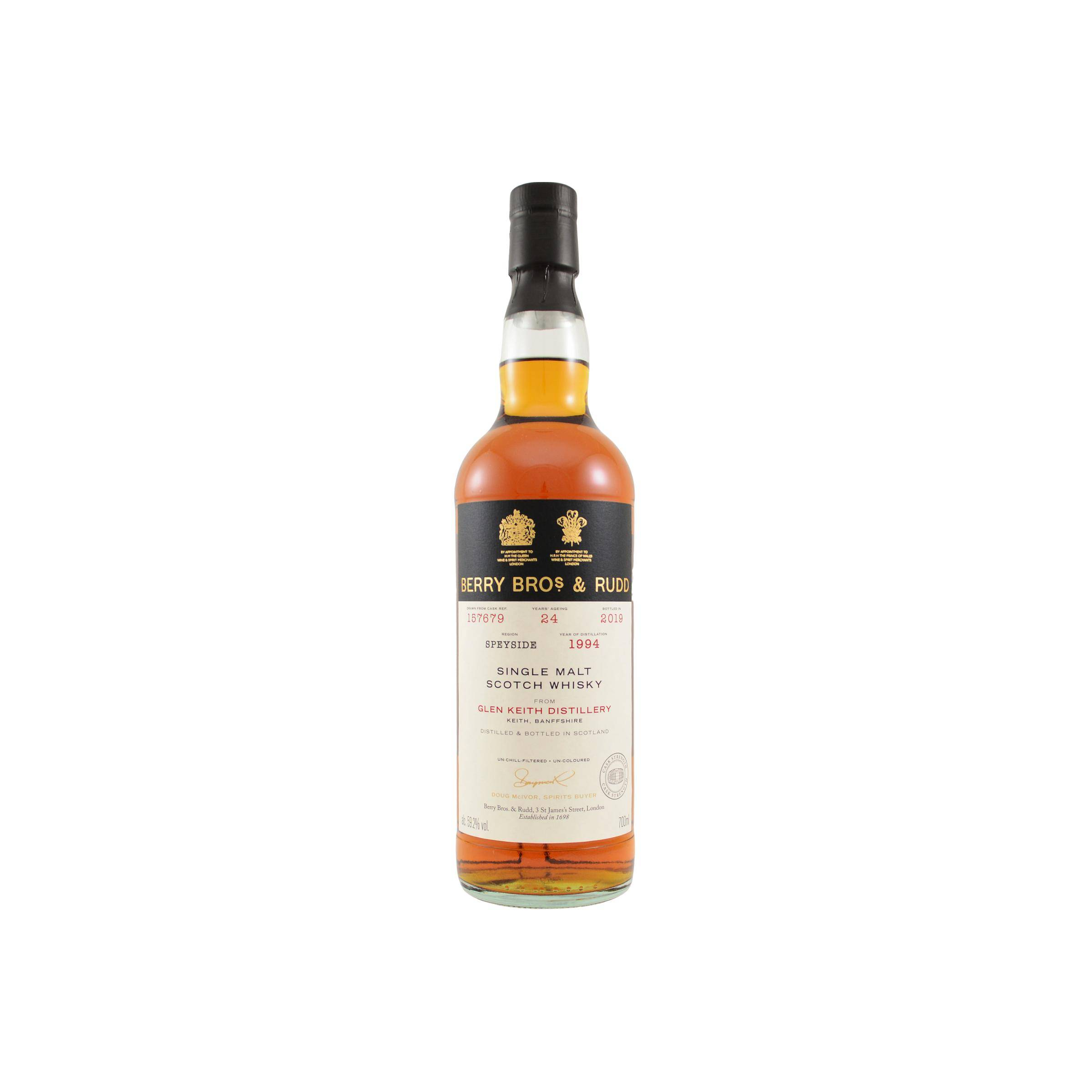 Glen Keith 1994 24 Years Single Malt Whisky