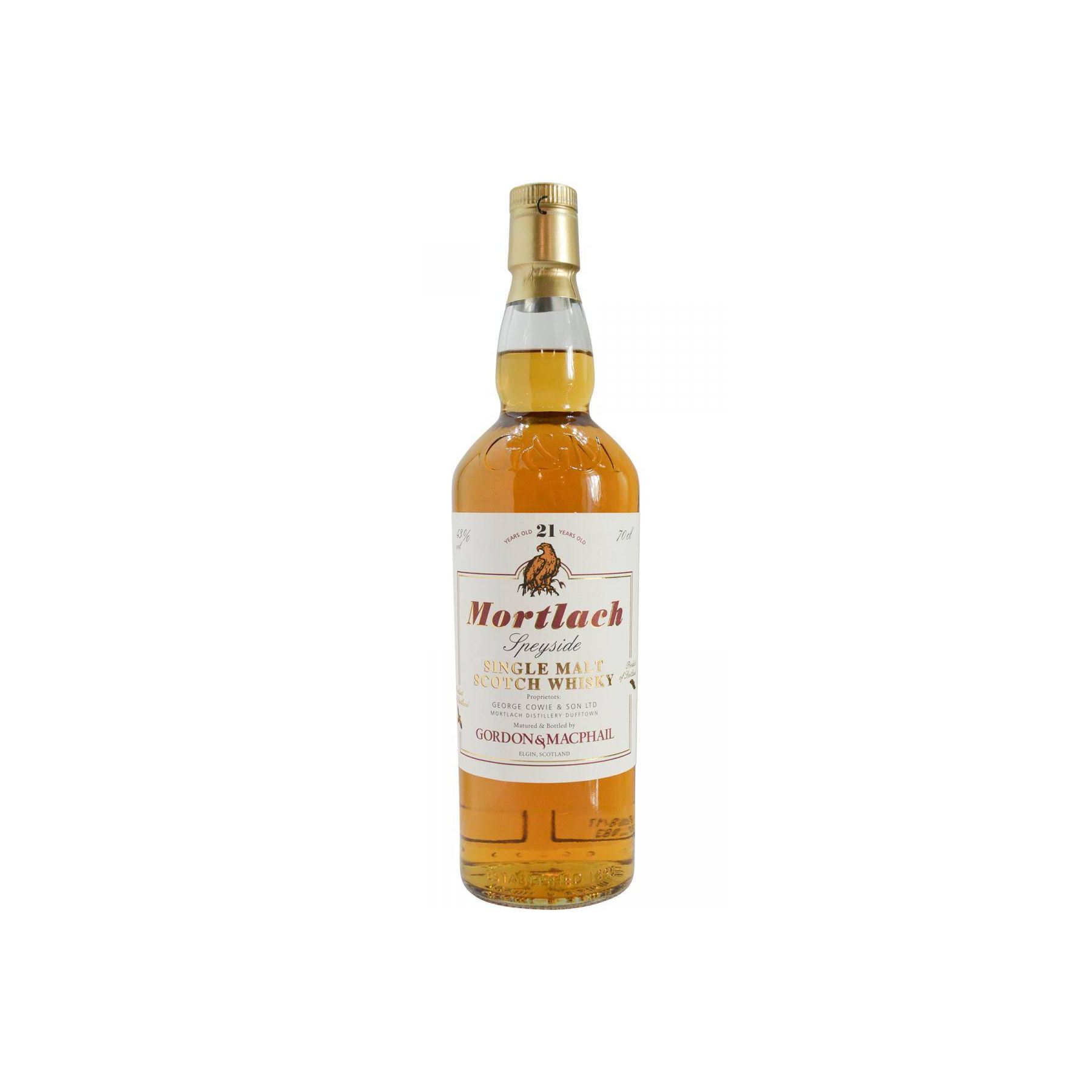 Mortlach Licensed Bottling 21 Years Single Malt Whisky