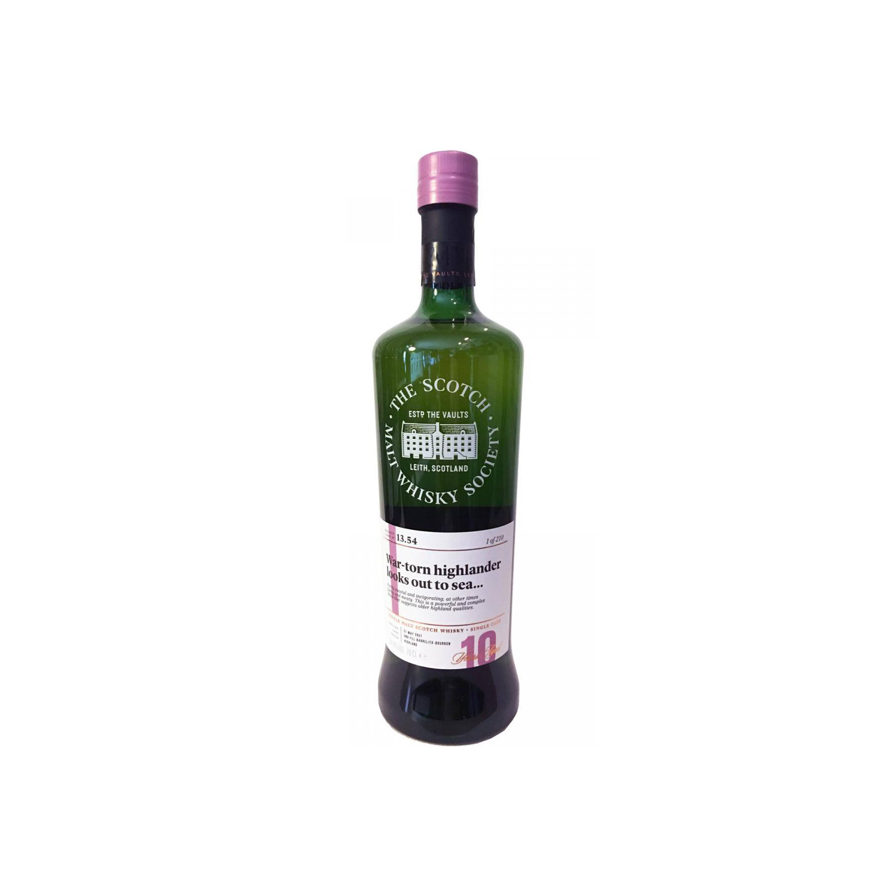 The Scotch Malt Whisky Society 2007 10 Years Single Malt Whisky