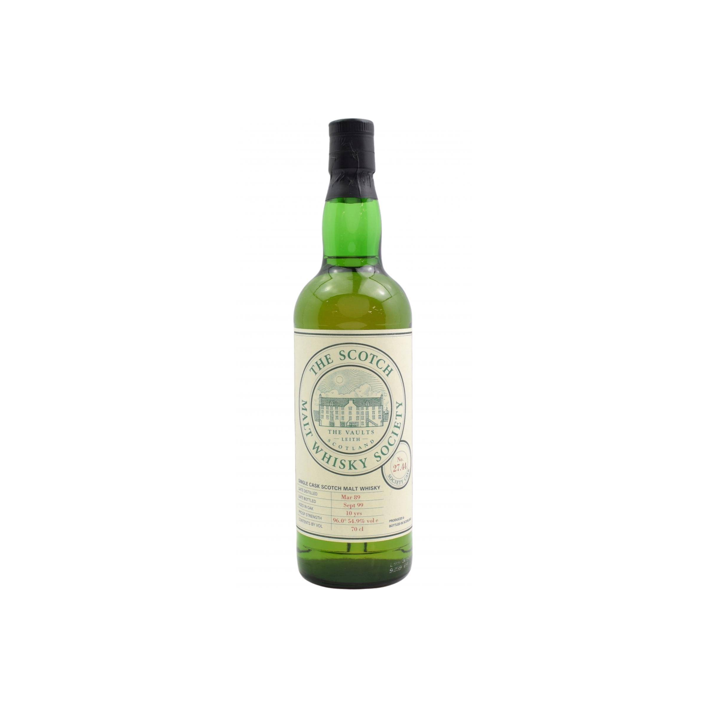 The Scotch Malt Whisky Society 1989 10 Years Single Malt Whisky