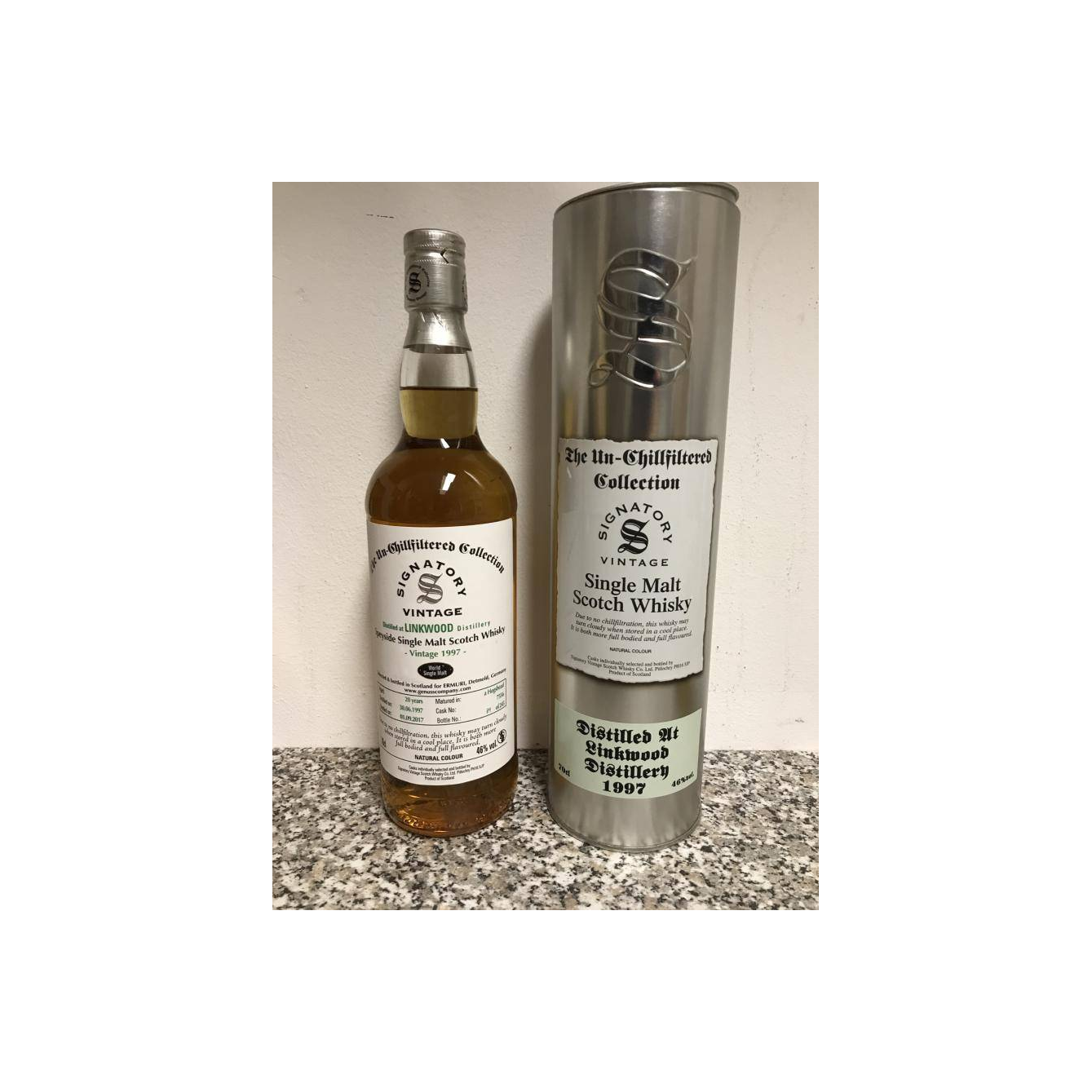 Linkwood The Un-Chillfiltered Collection 1997 20 Years Single Malt Whisky