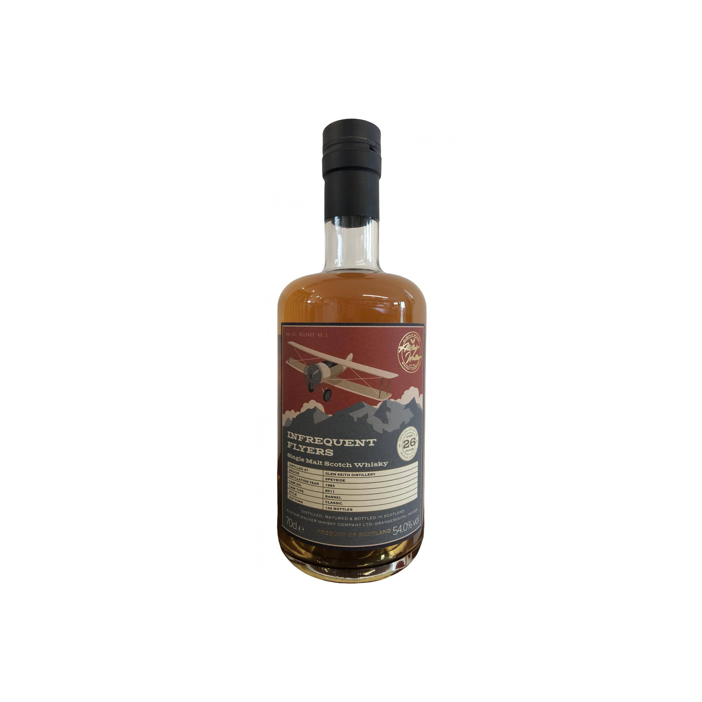 Glen Keith 1993 26 Years Single Malt Whisky