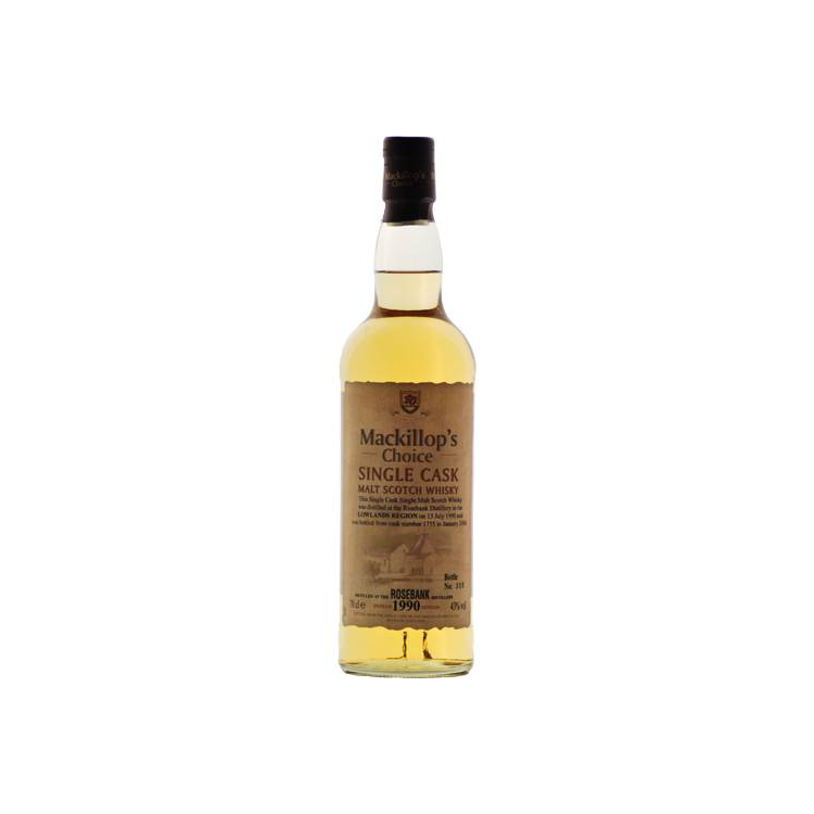 Rosebank Single Cask 1990 15 Years Single Malt Whisky