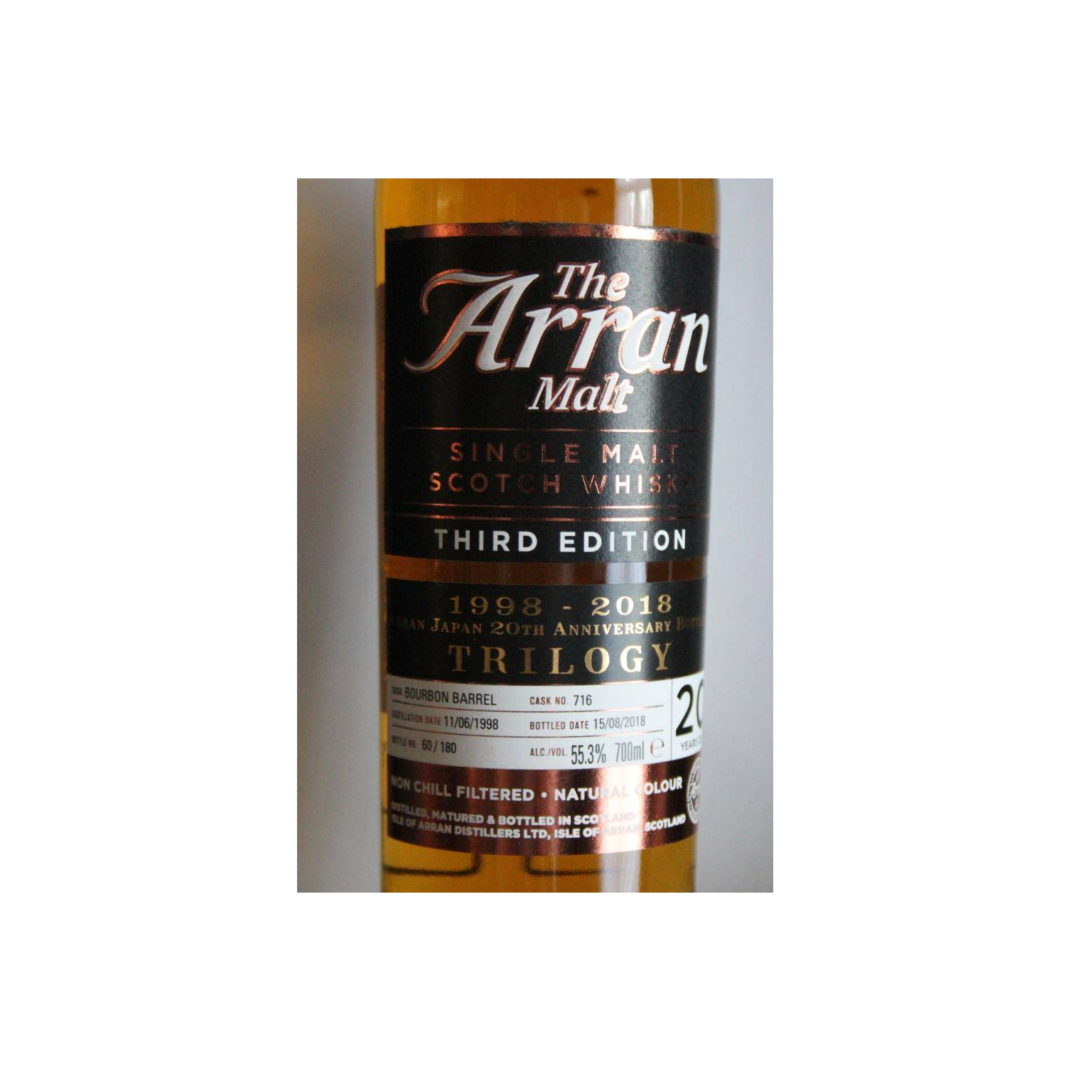 Arran 1998 20 Years Single Malt Whisky 2