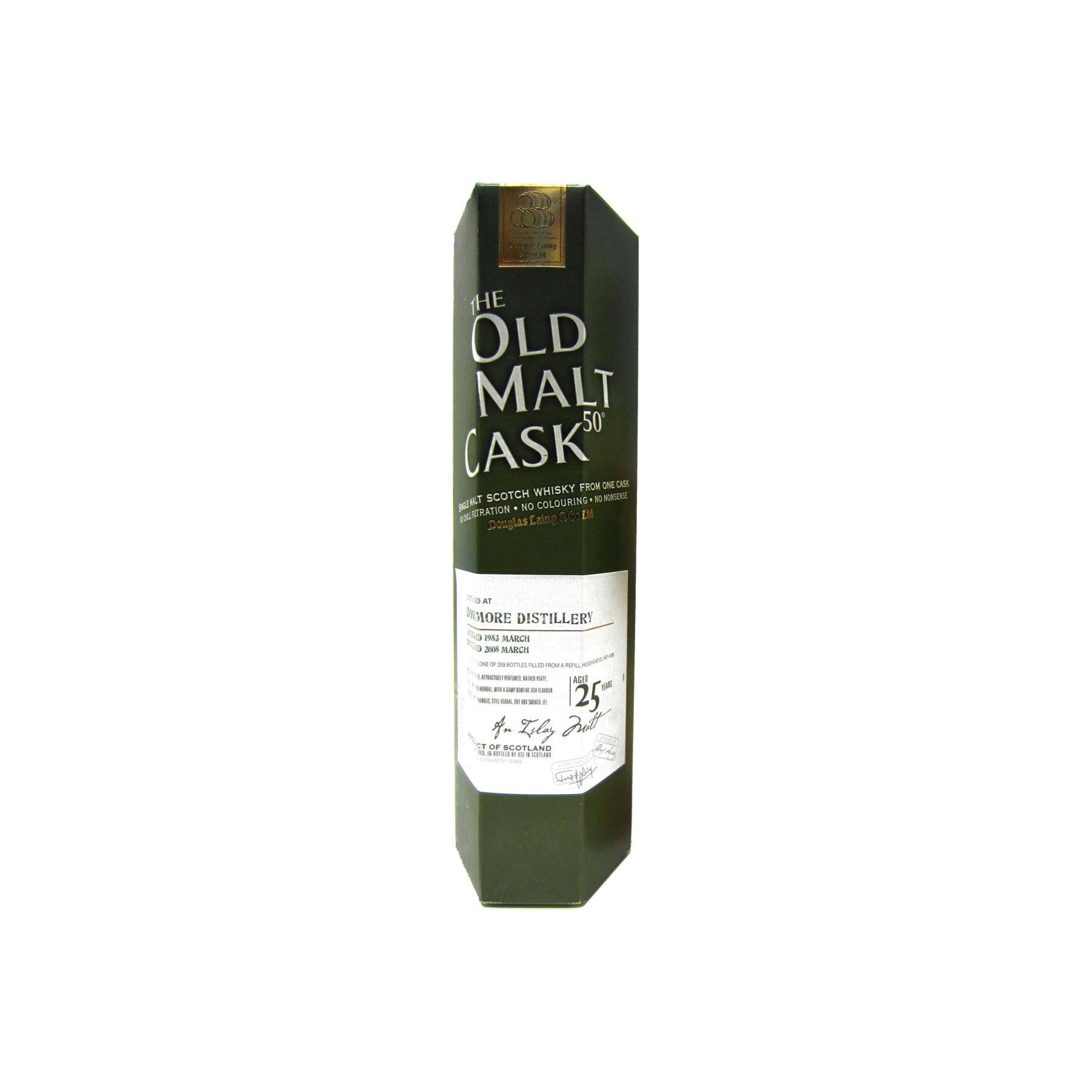 Bowmore Old Malt Cask 1983 25 Years Single Malt Whisky 3