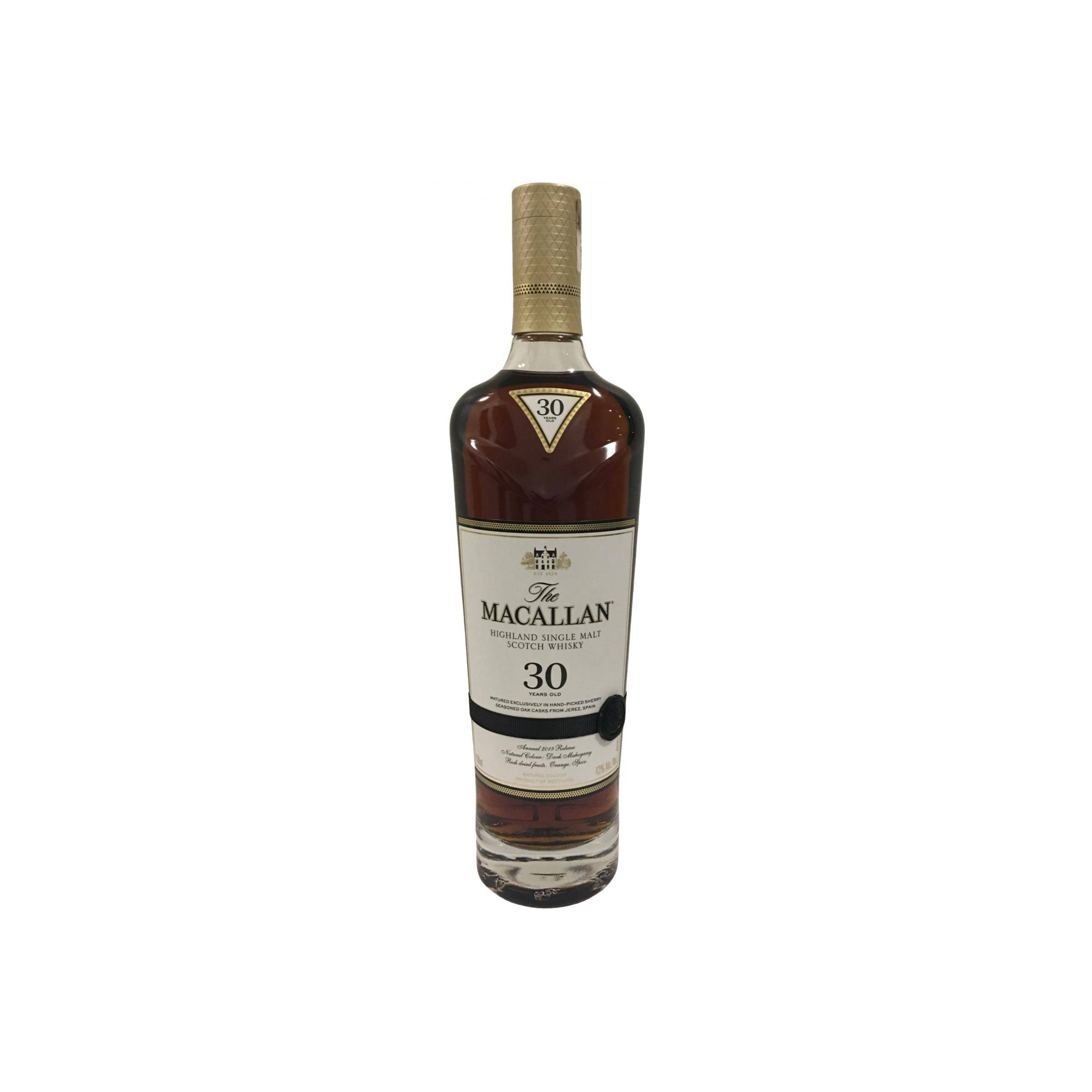 The Macallan 30 Years Single Malt Whisky