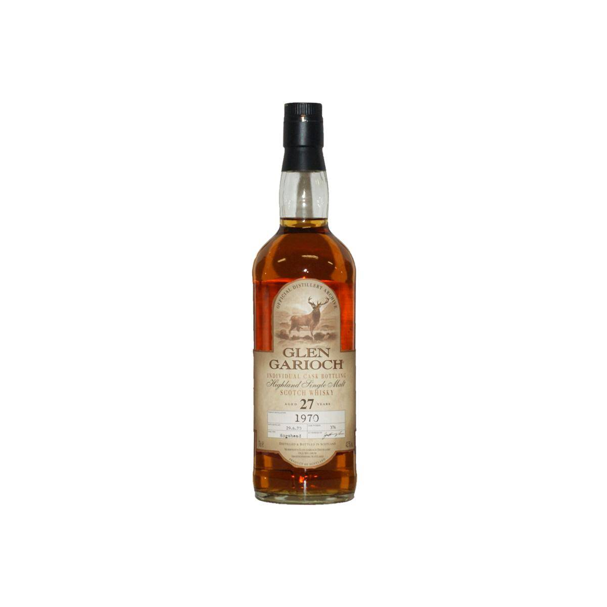 Glen Garioch Individual Cask Bottling 1970 27 Years Single Malt Whisky