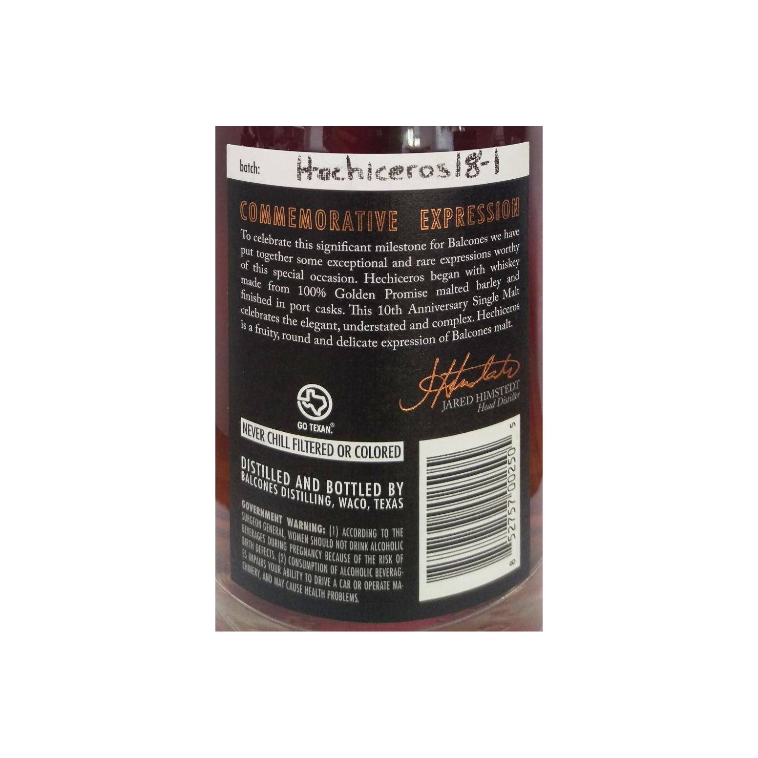 Balcones Single Malt Whisky 2