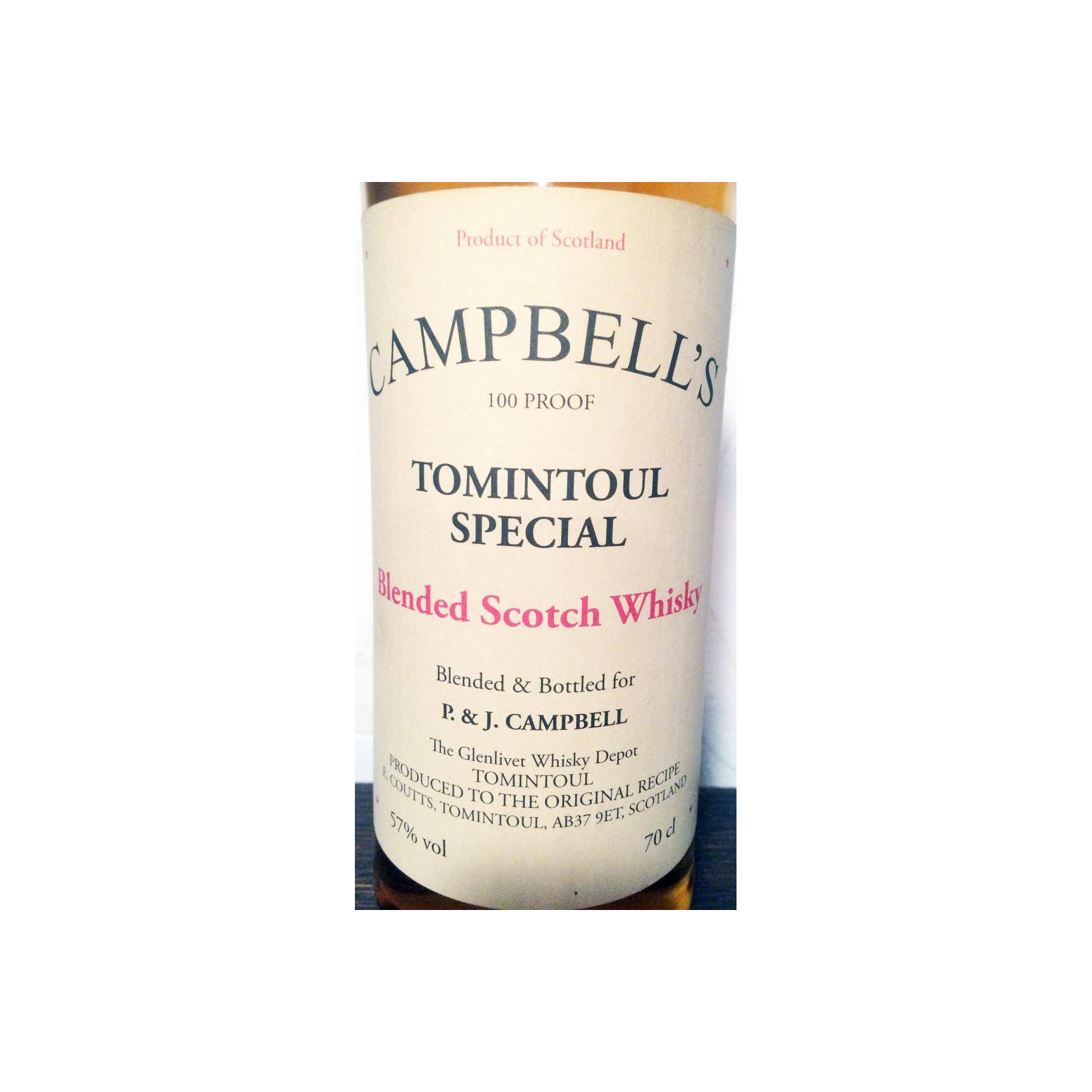 Tomintoul Blended Malt Whisky