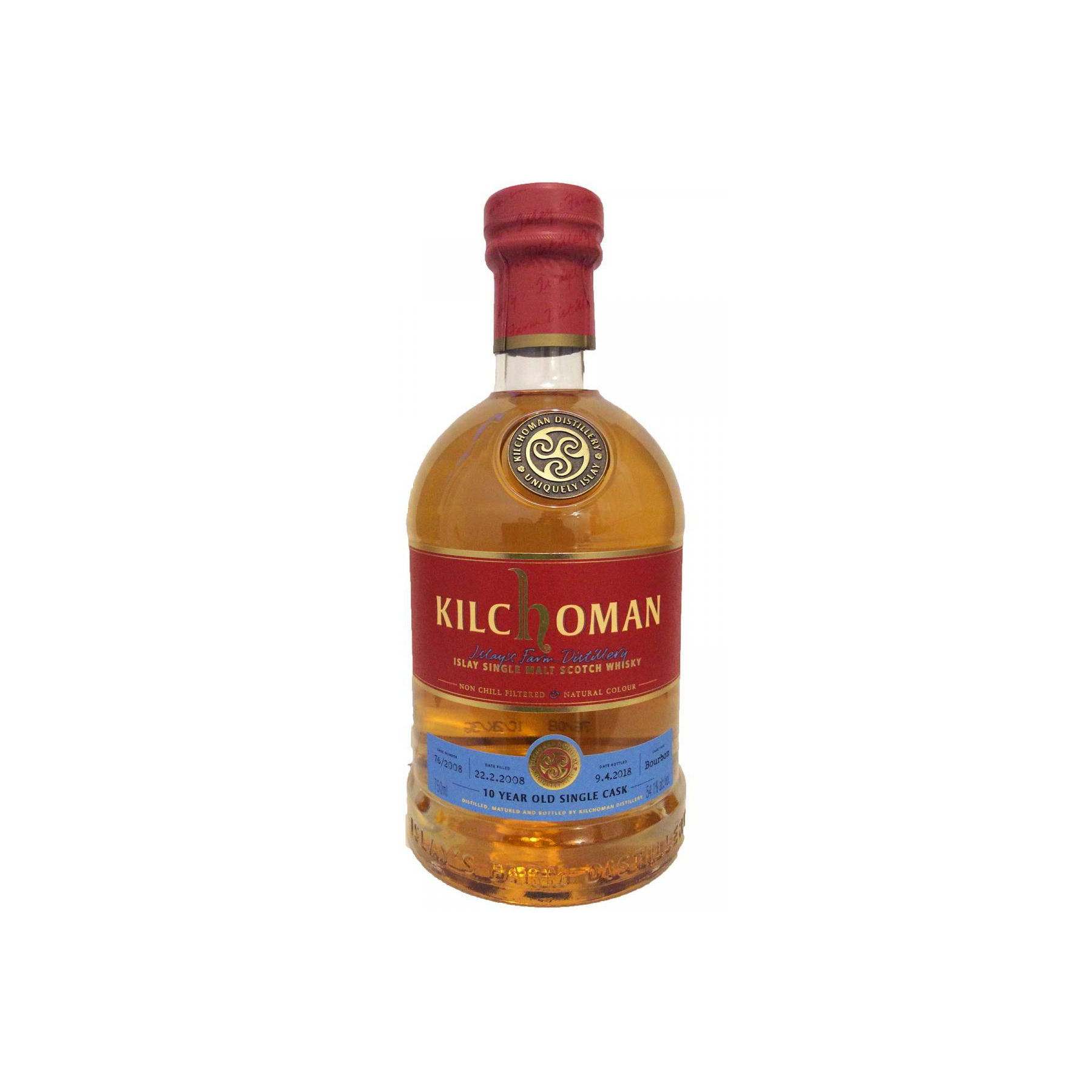 Kilchoman 2008 10 Years Single Malt Whisky