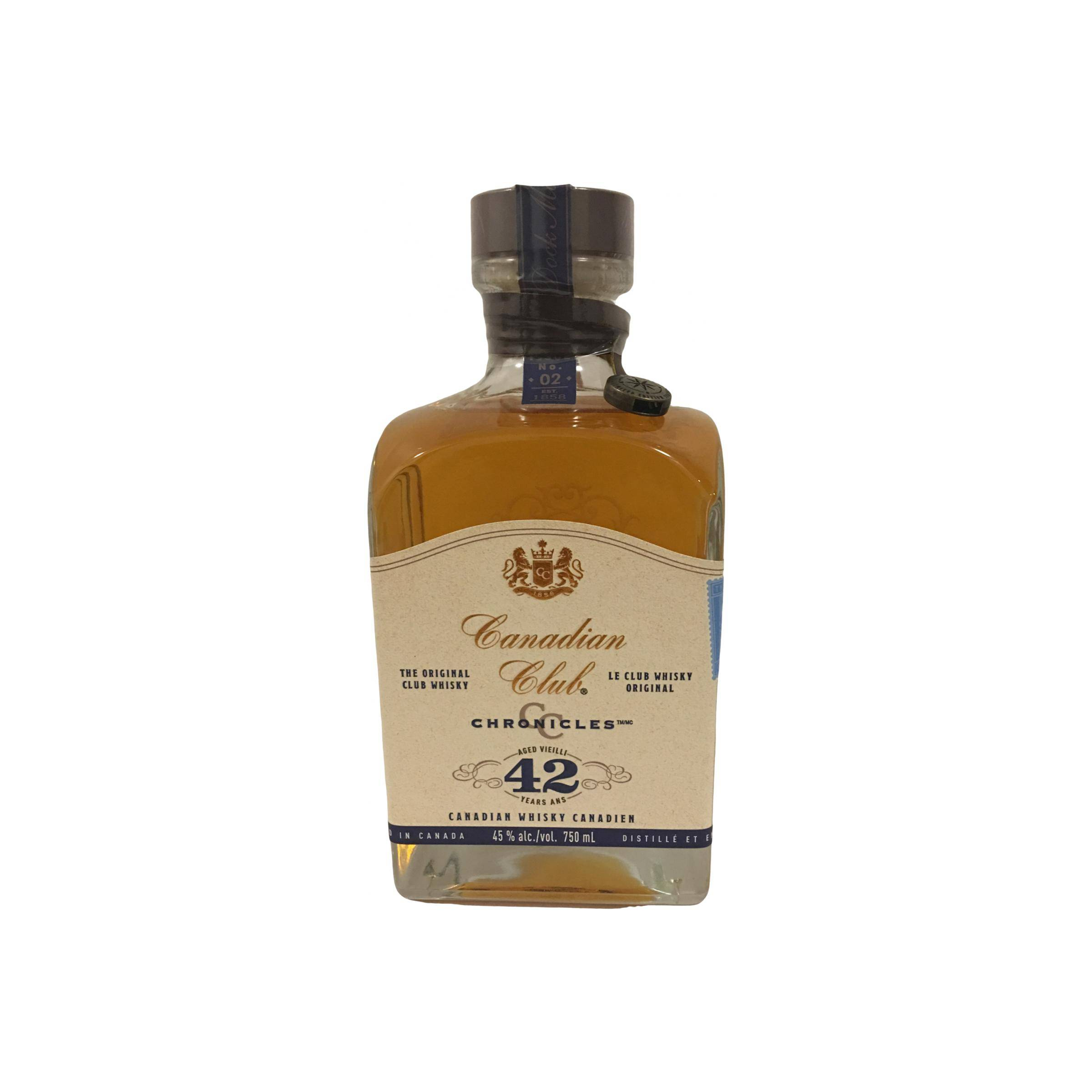 Canadian Club 1977 42 Years Blended Grain Whisky