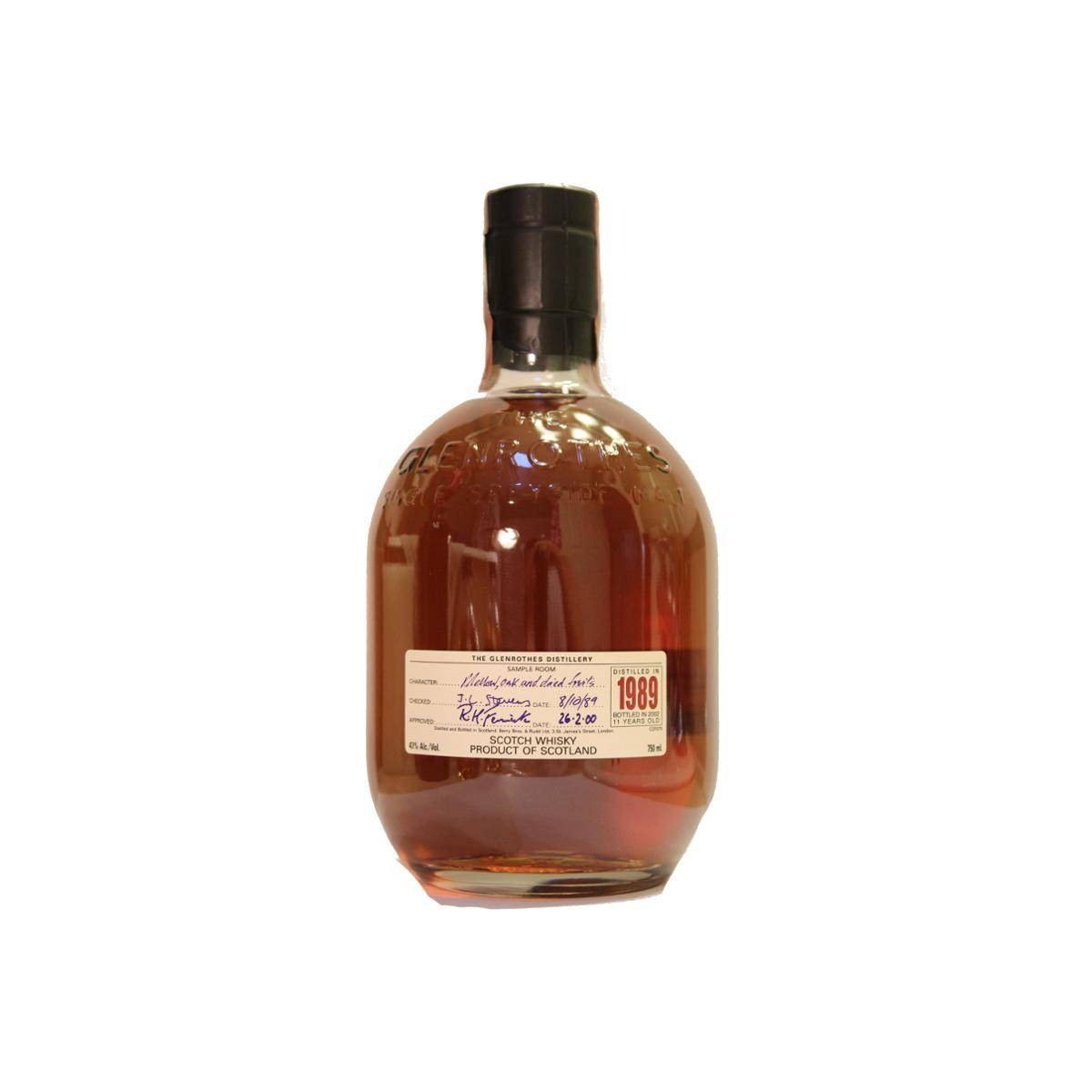 The Glenrothes 1989 11 Years Single Malt Whisky