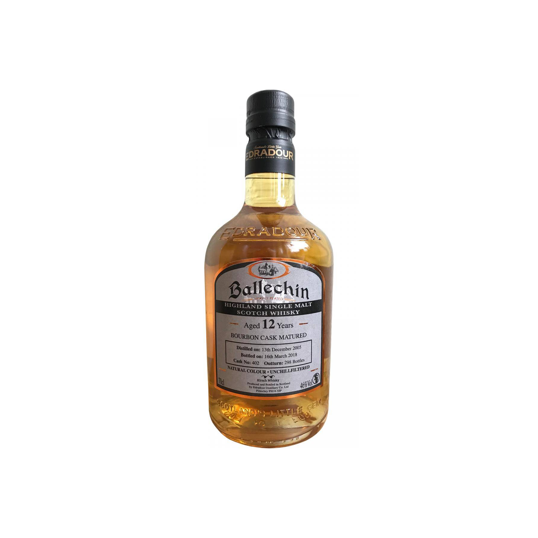 Ballechin 2005 12 Years Single Malt Whisky