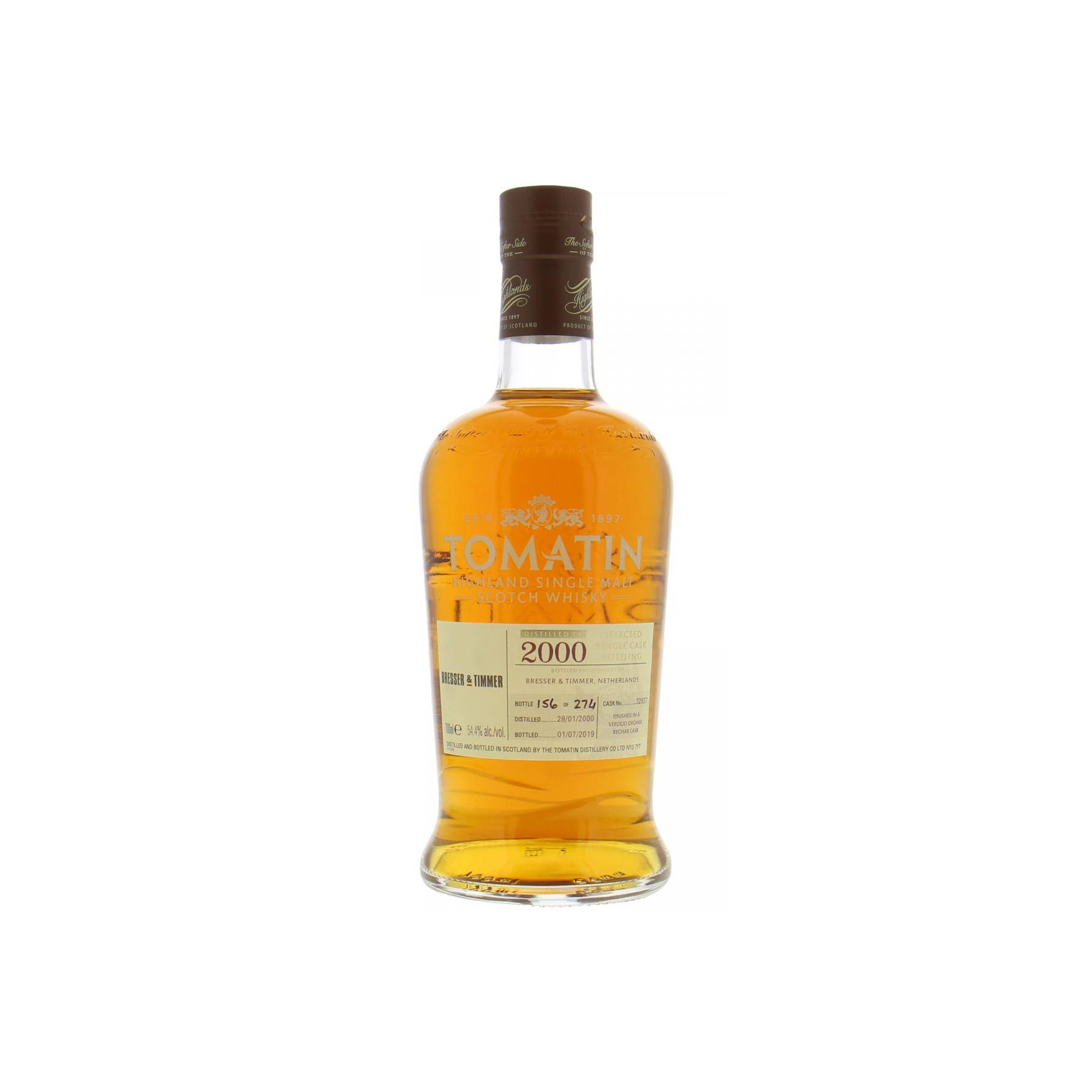 Tomatin 2000 19 Years Single Malt Whisky 3
