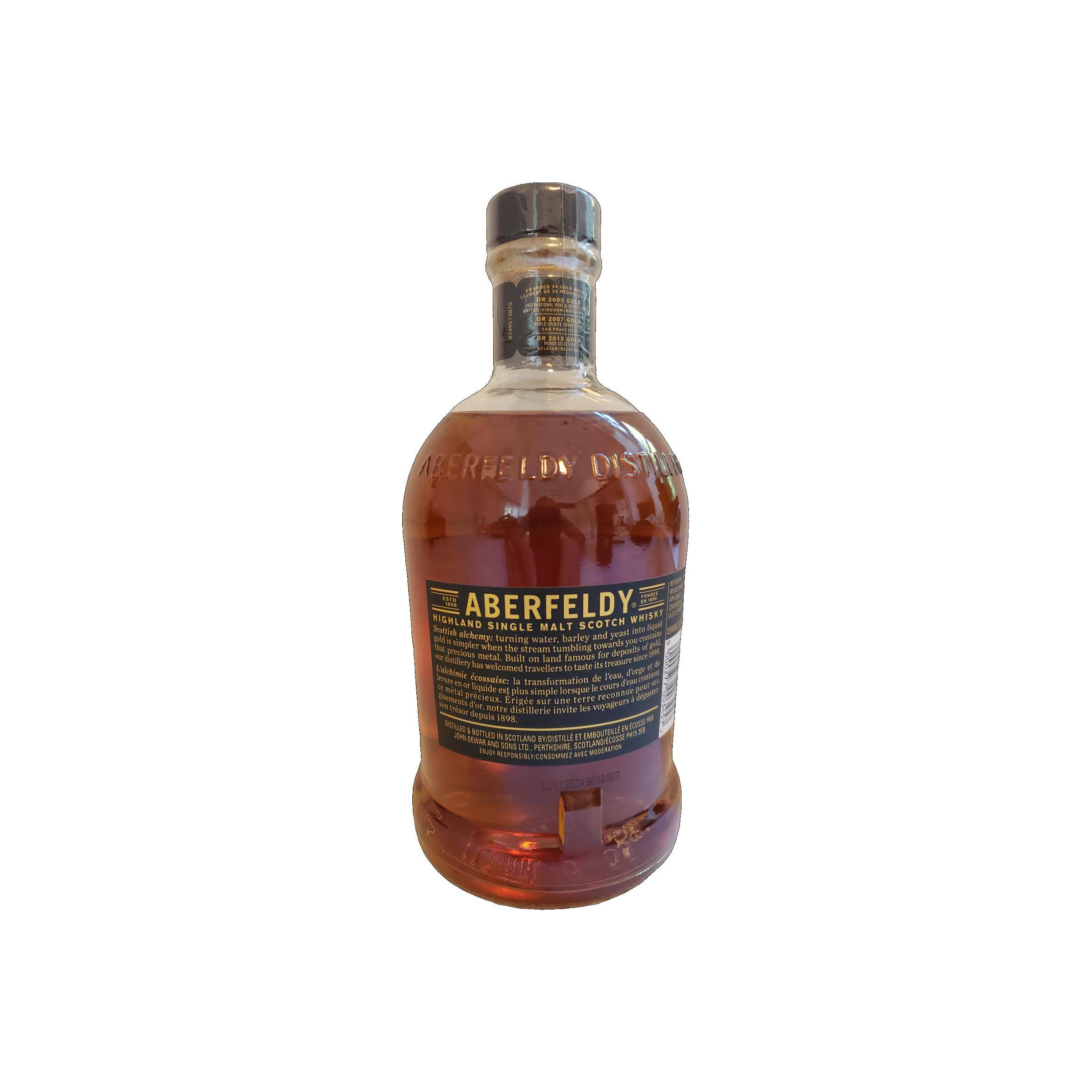 Aberfeldy 12 Years Single Malt Whisky 2