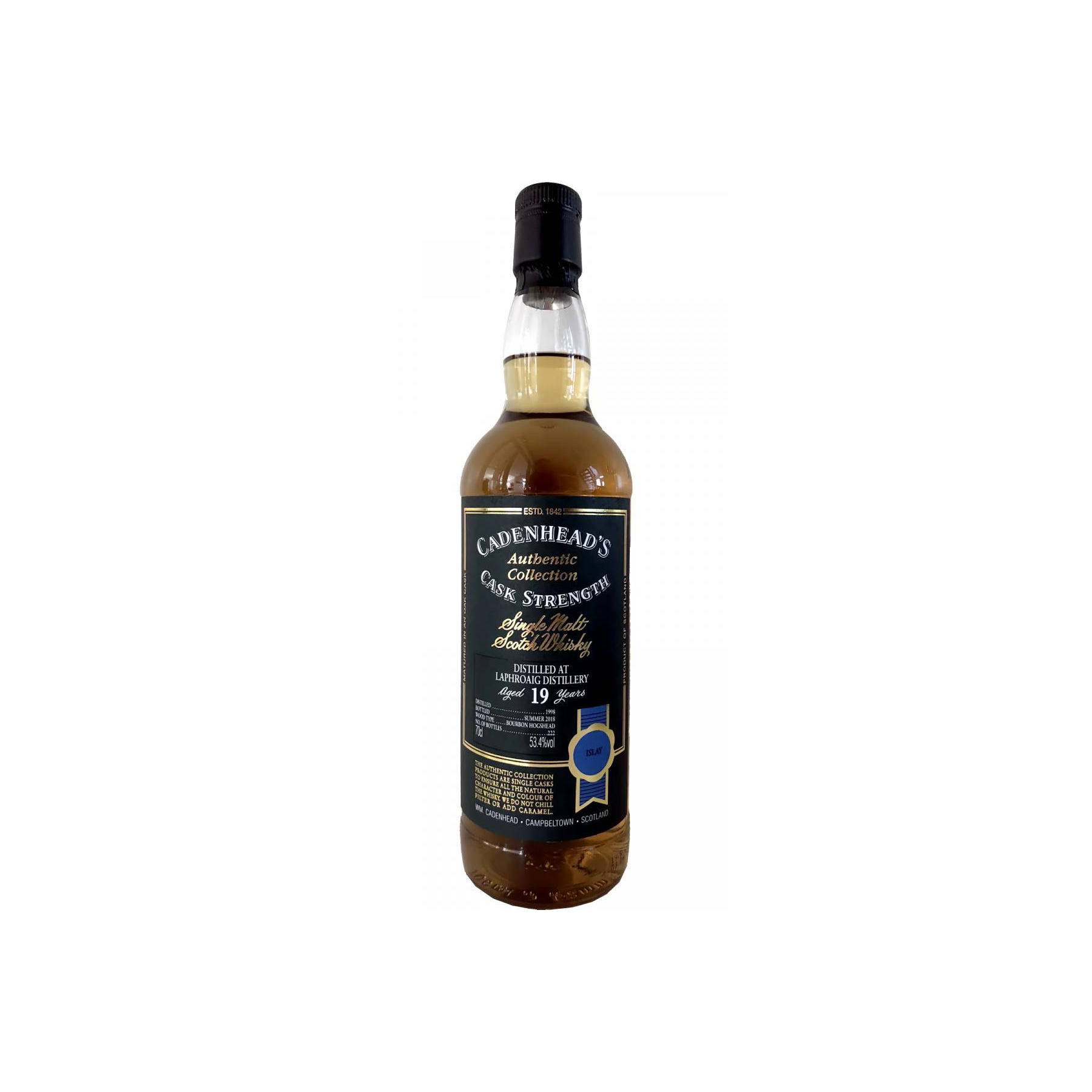 Laphroaig Authentic Collection 1998 19 Years Single Malt Whisky