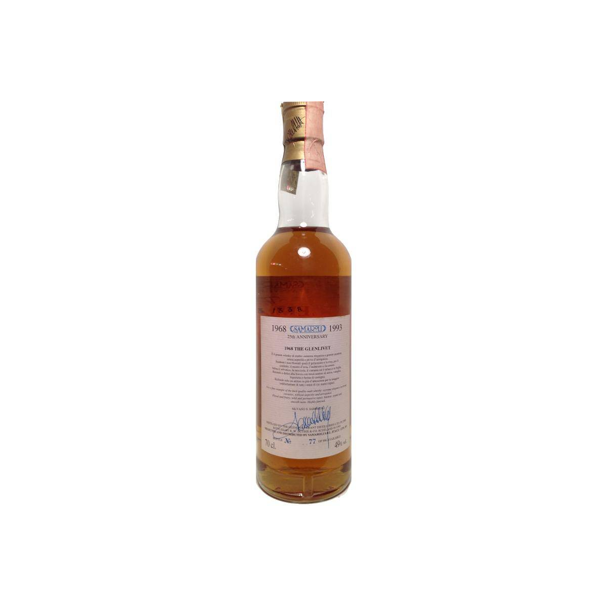 The Glenlivet 1968 25 Years Single Malt Whisky 2