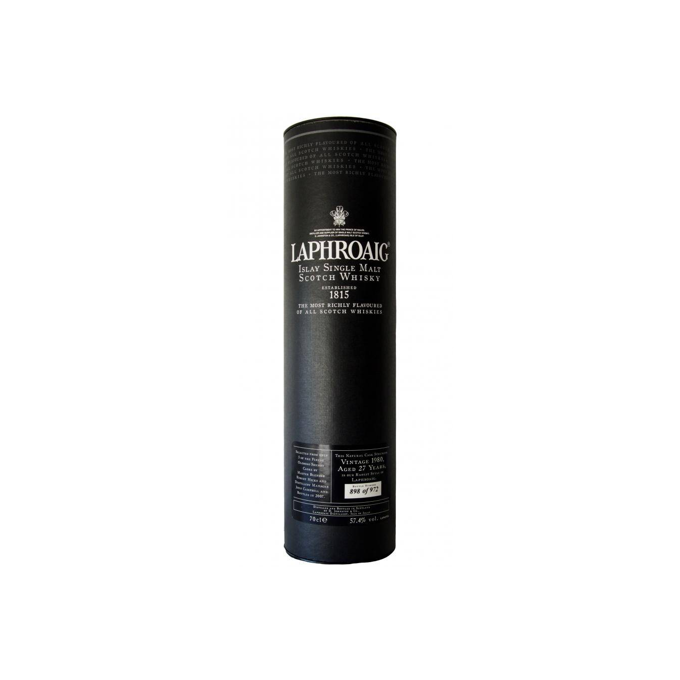 Laphroaig 1980 27 Years Single Malt Whisky 2