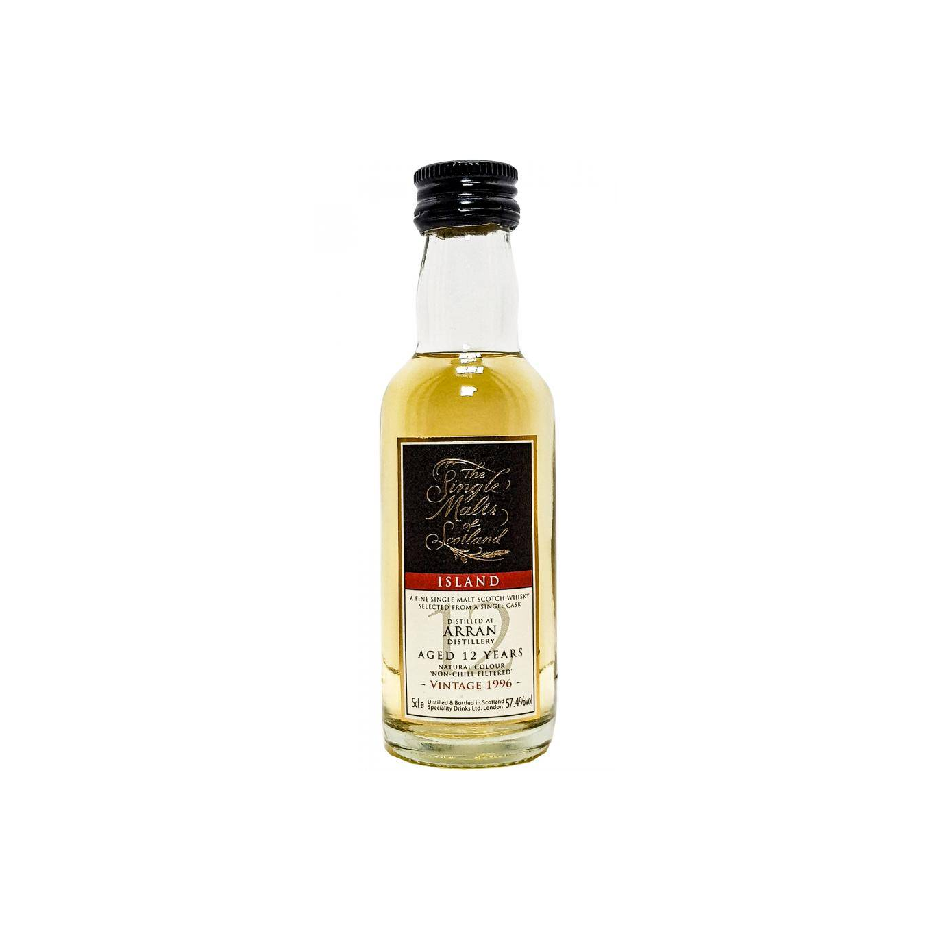 Arran The Single Malts of Scotland 1996 12 Years Single Malt Whisky 2