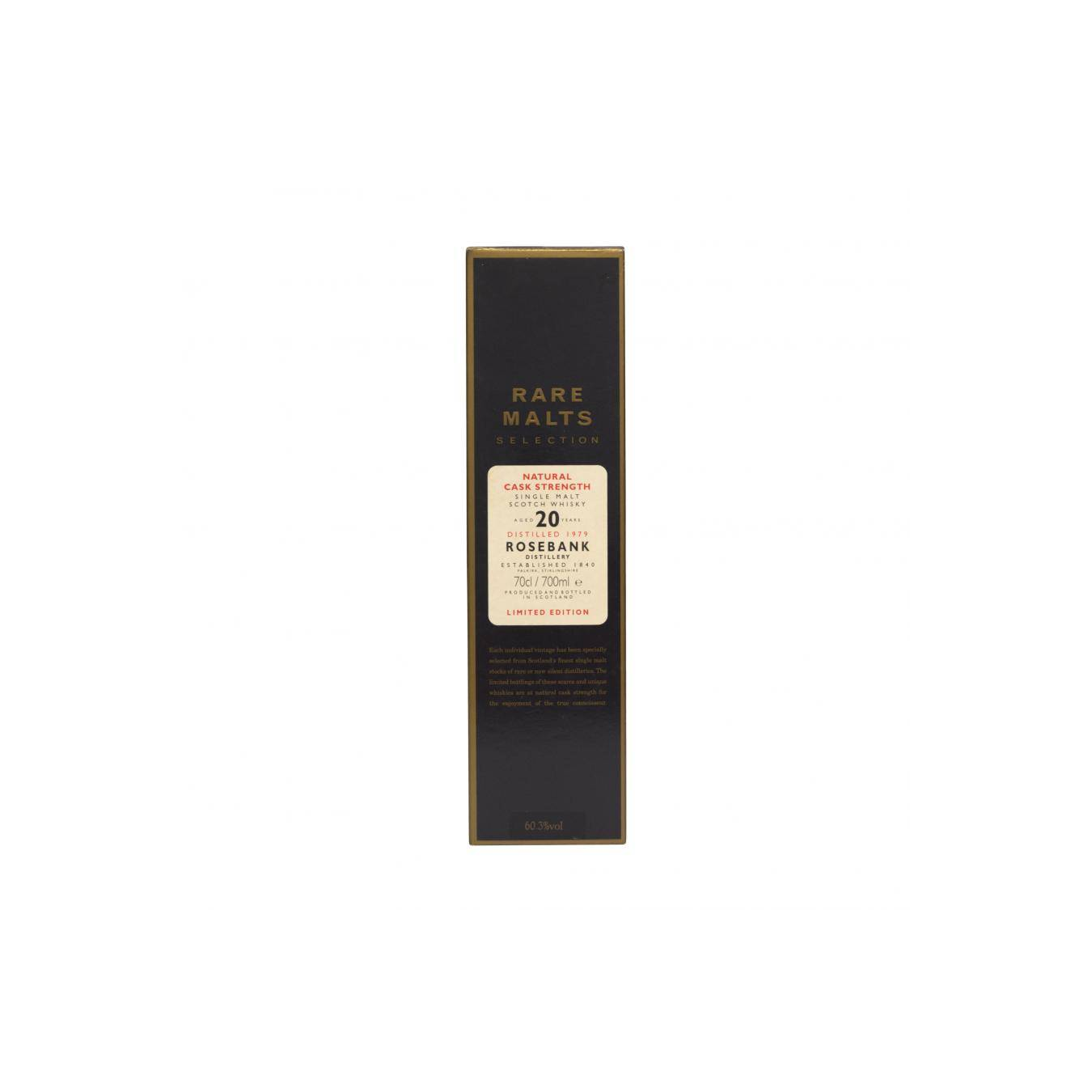 Rosebank 1979 20 Years Single Malt Whisky 3