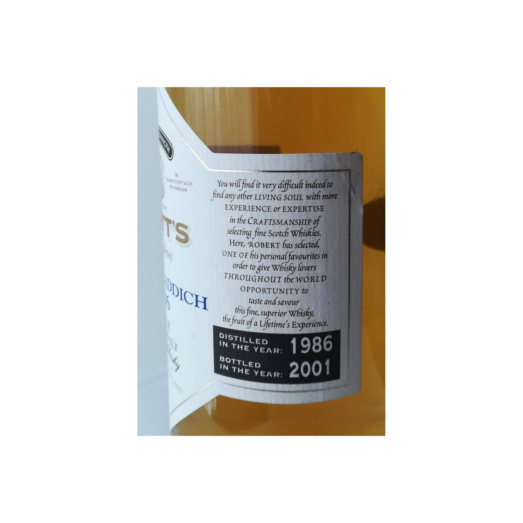Bruichladdich 1986 15 Years Single Malt Whisky 3