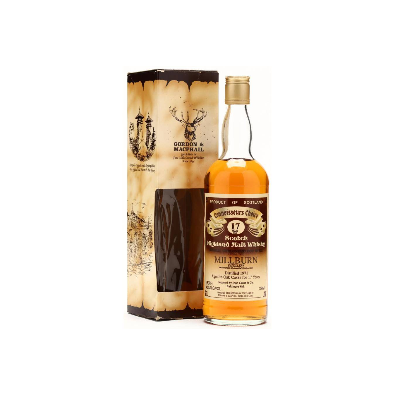 The Scotch Malt Whisky Society Connoisseurs Choice 1971 17 Years Single Malt Whisky