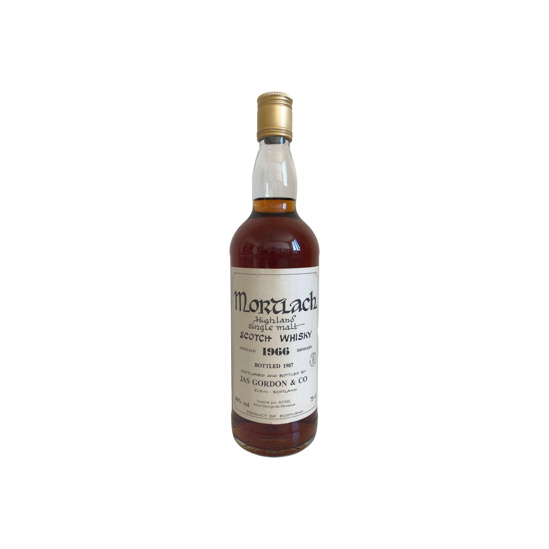 Mortlach 1966 21 Years Single Malt Whisky