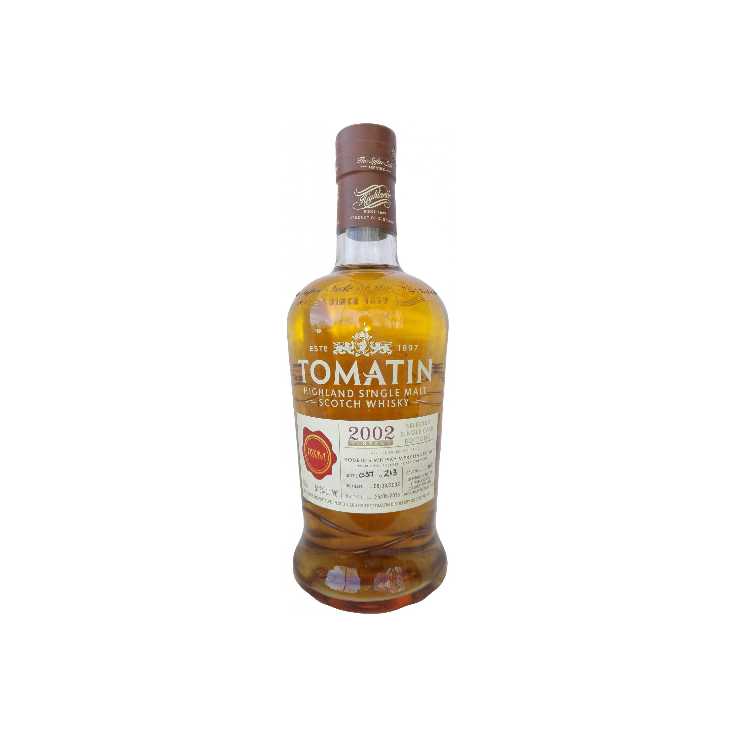Tomatin 2002 14 Years Single Malt Whisky
